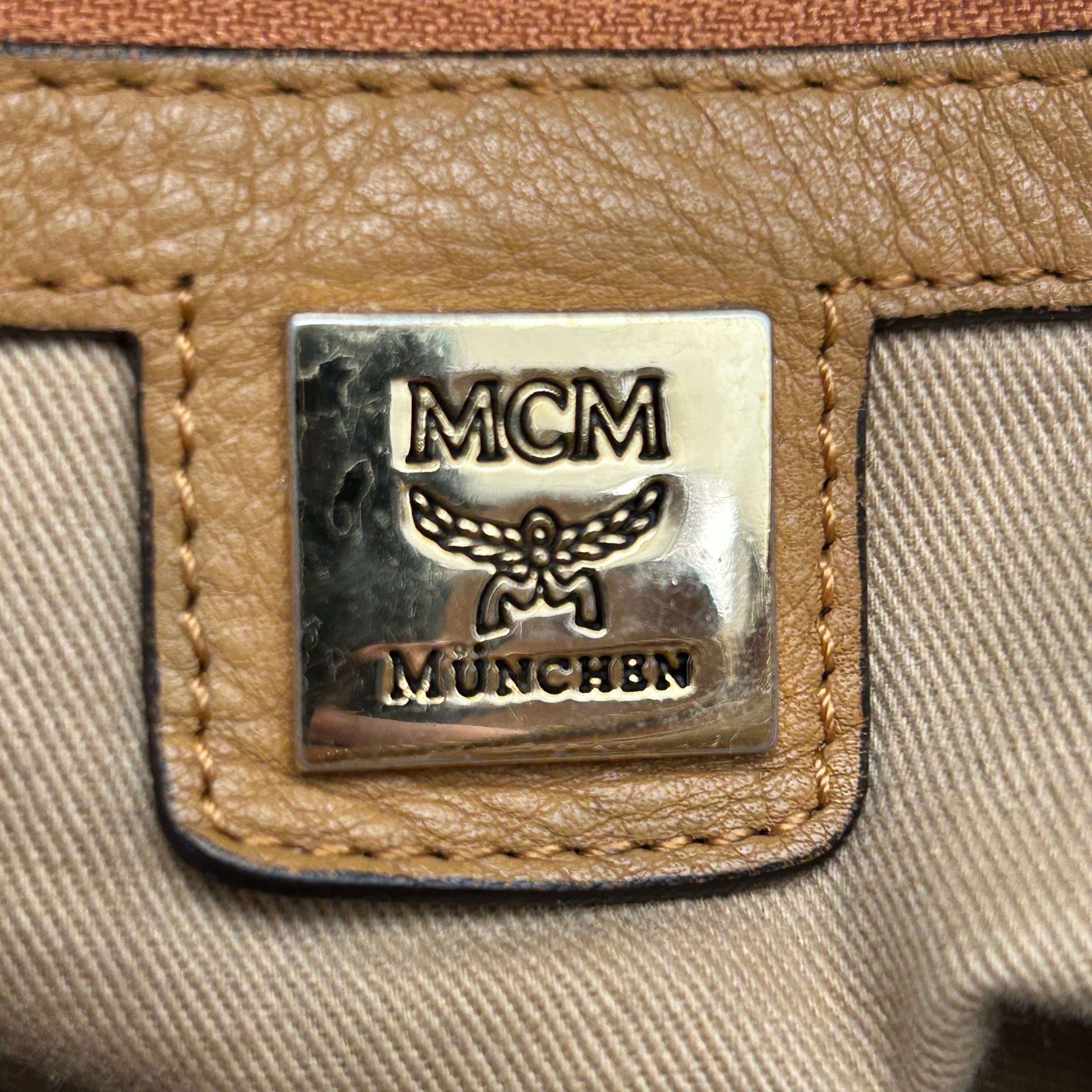 MCM/Tote Bag/Monogram/Leather/CML/SHOULDER TOTE BAG view 5
