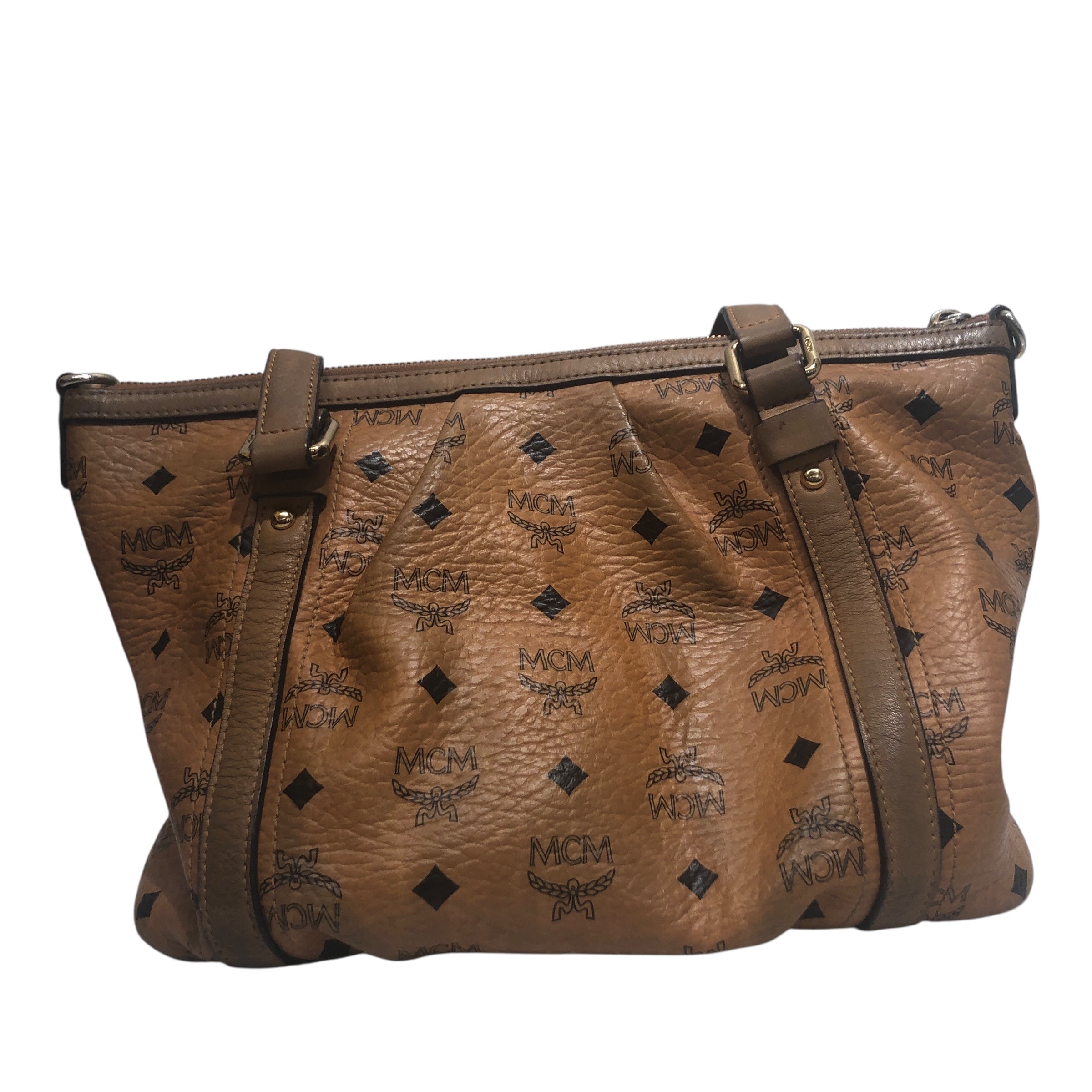 MCM/Hand Bag/Monogram/Leather/CML/ view 2