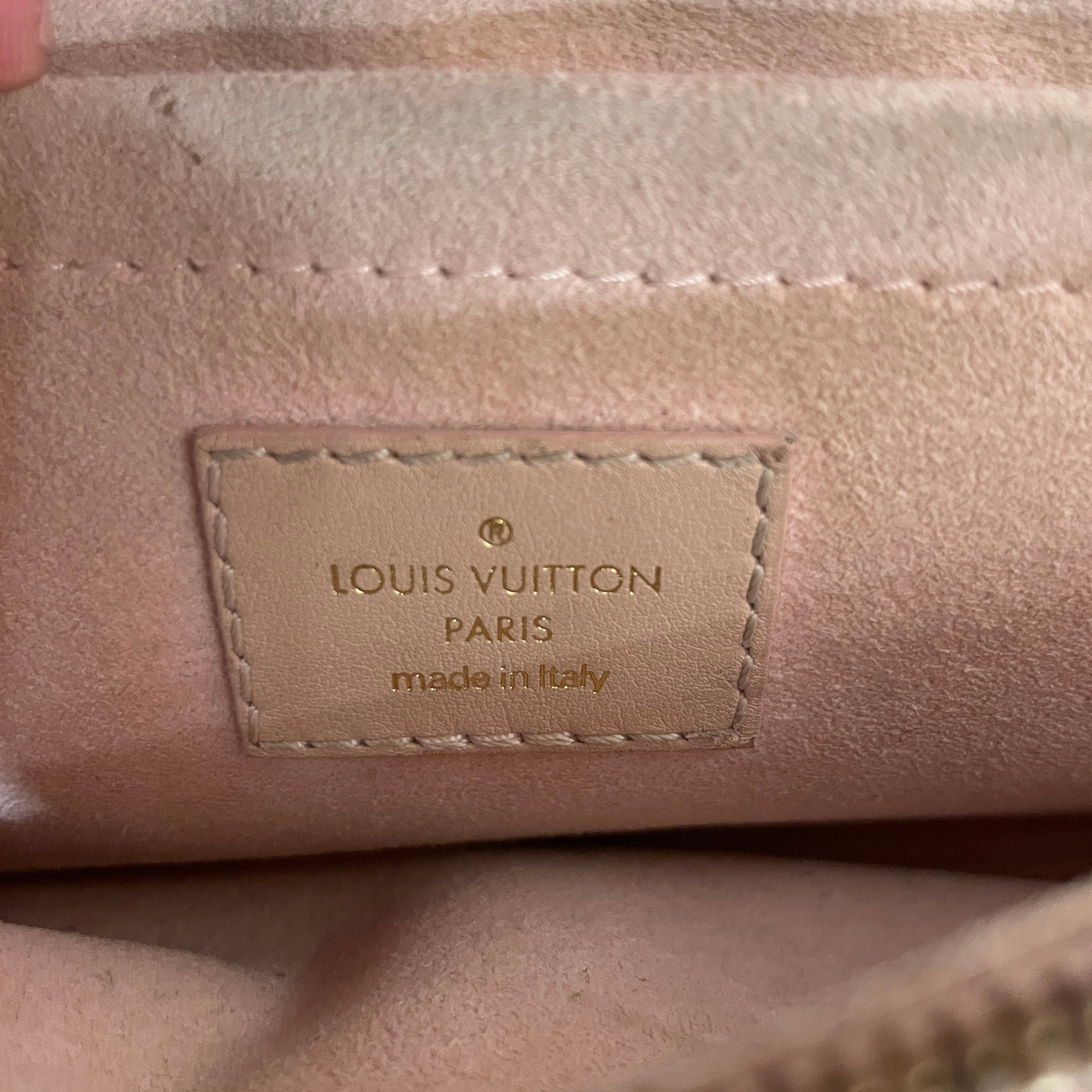 LOUIS VUITTON/Hand Bag/Leather/PNK/CALFSKIN view 5