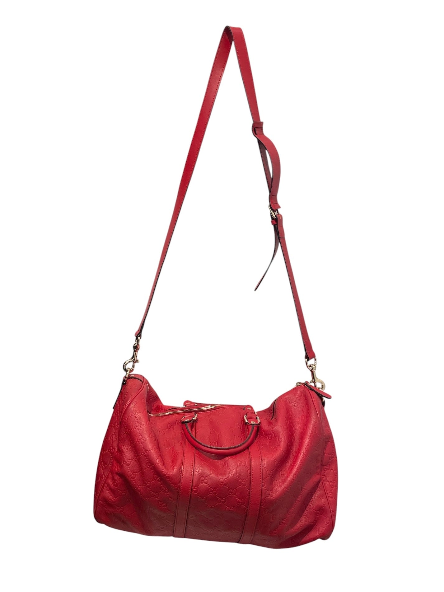 GUCCI/Bag/Monogram/Leather/RED/MNGRM DUFFLE | 216484520981 view 2