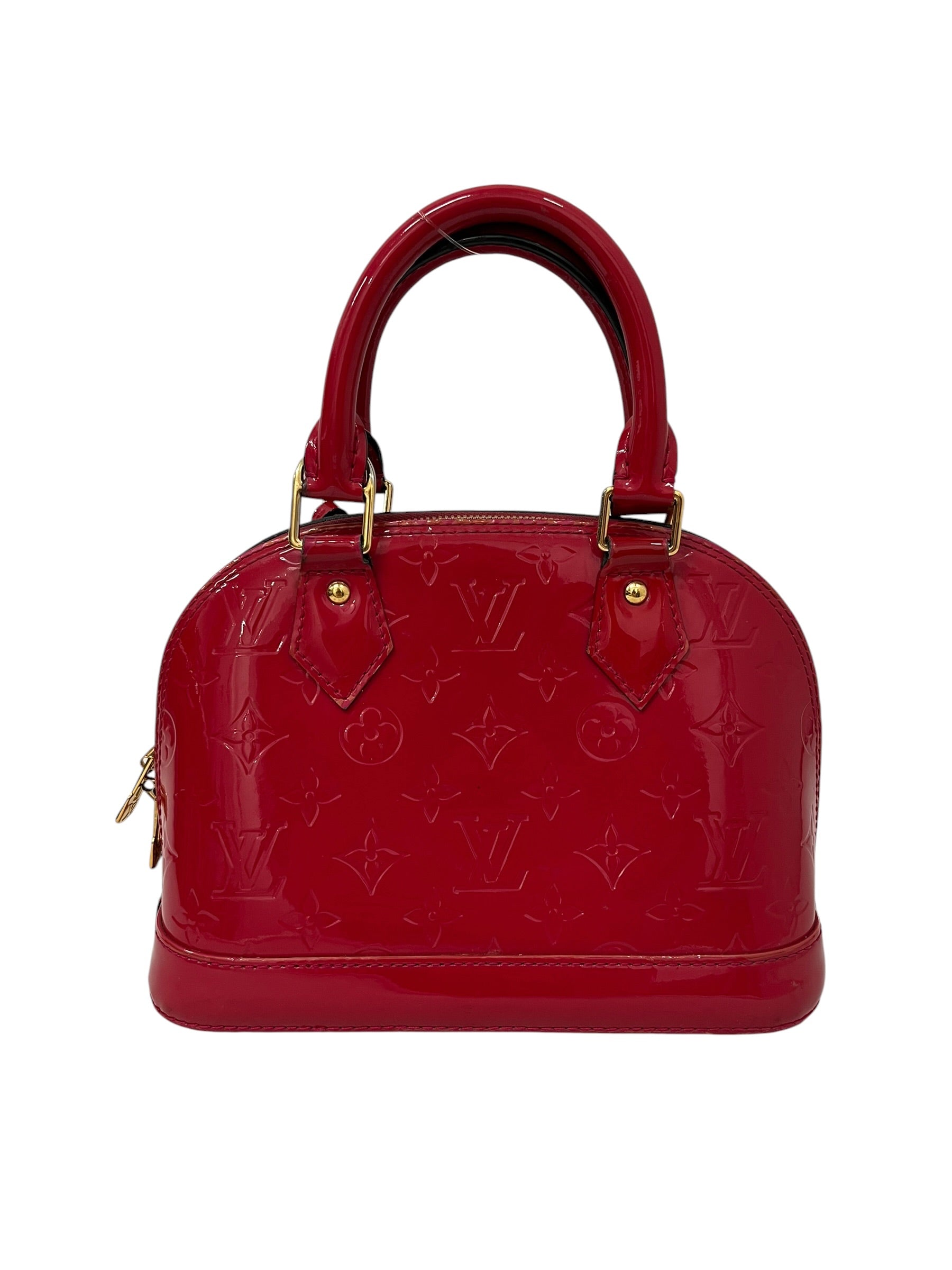 LOUIS VUITTON/Hand Bag/Monogram/Leather/RED/ALMA HAND BAG view 2
