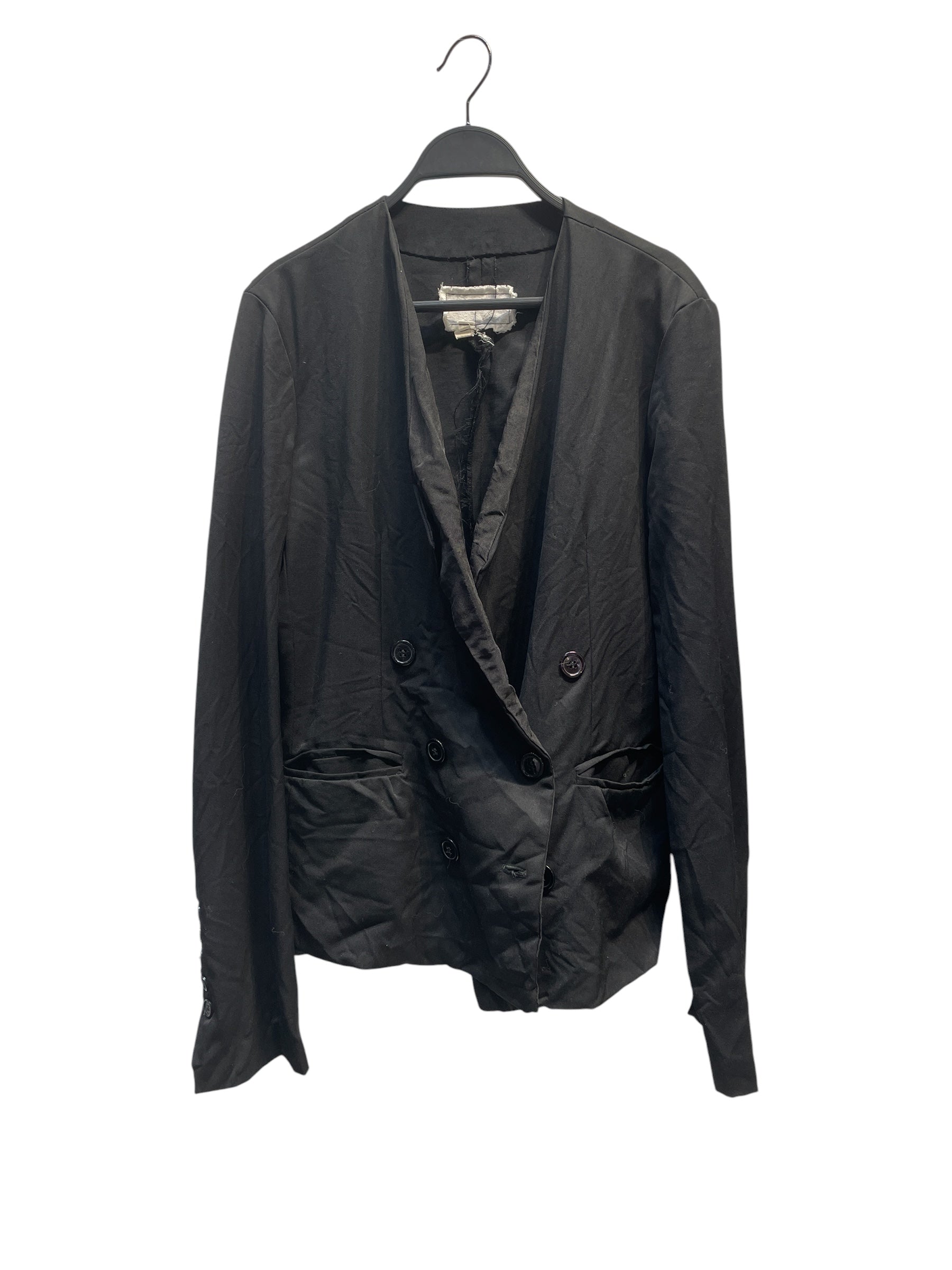 GREG LAUREN/Tailored Jkt/M/Cotton/BLK/ view 1