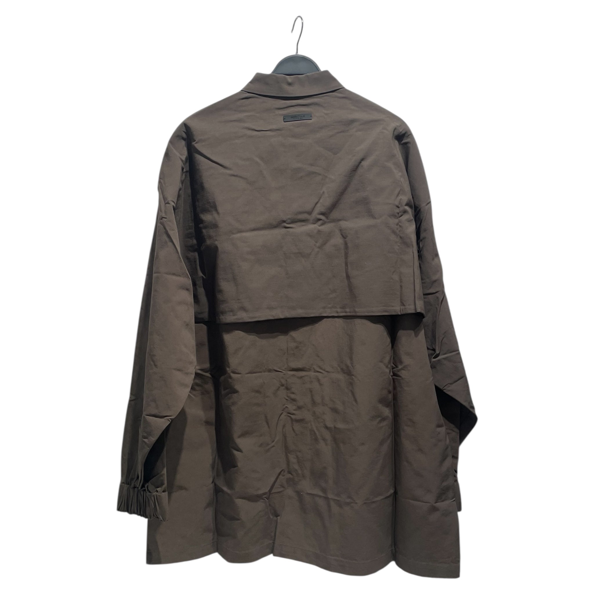 ESSENTIALS/LS Shirt/XL/Cotton/KHK/Army Button Up LS view 2