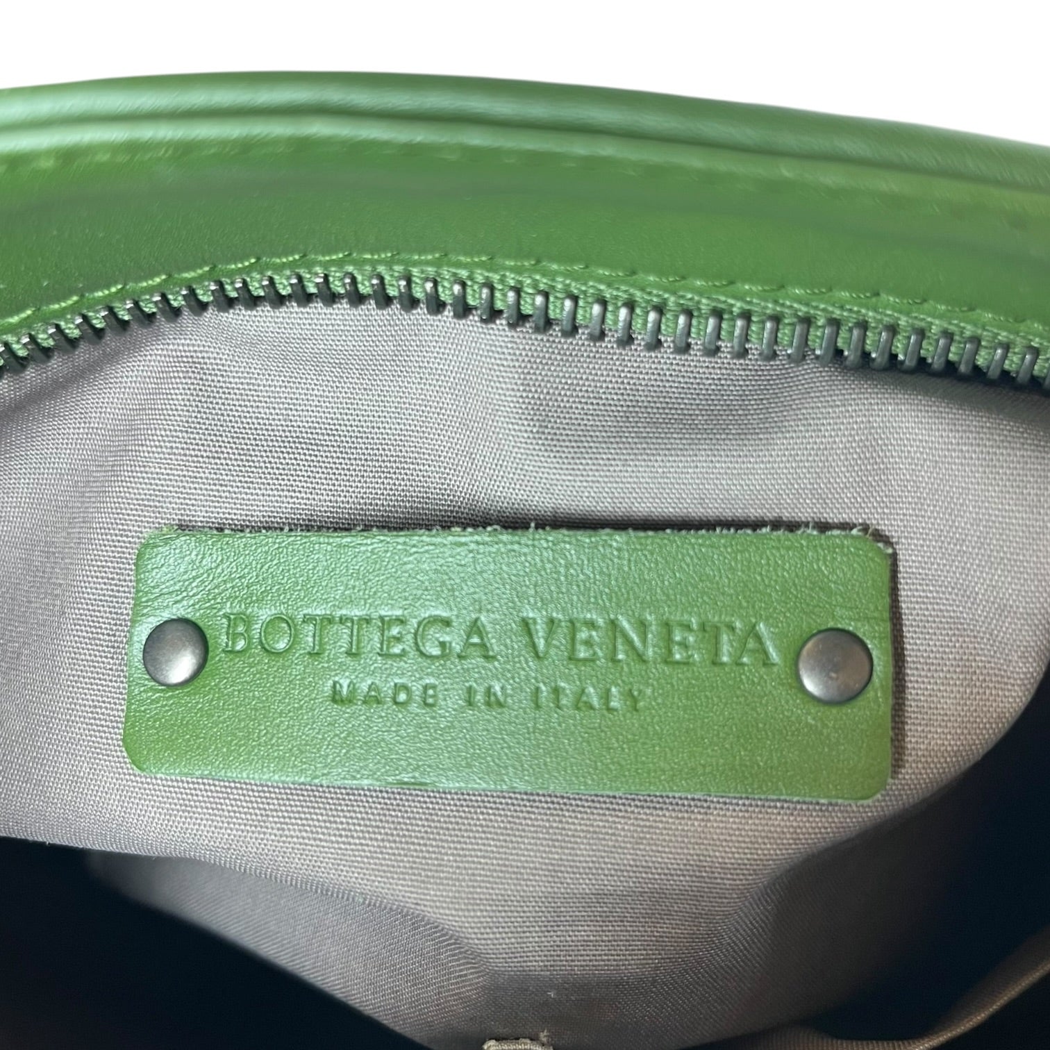 BOTTEGA VENETA/Cross Body Bag/Leather/GRN/INTRECCIAT MESSENER BAG view 6