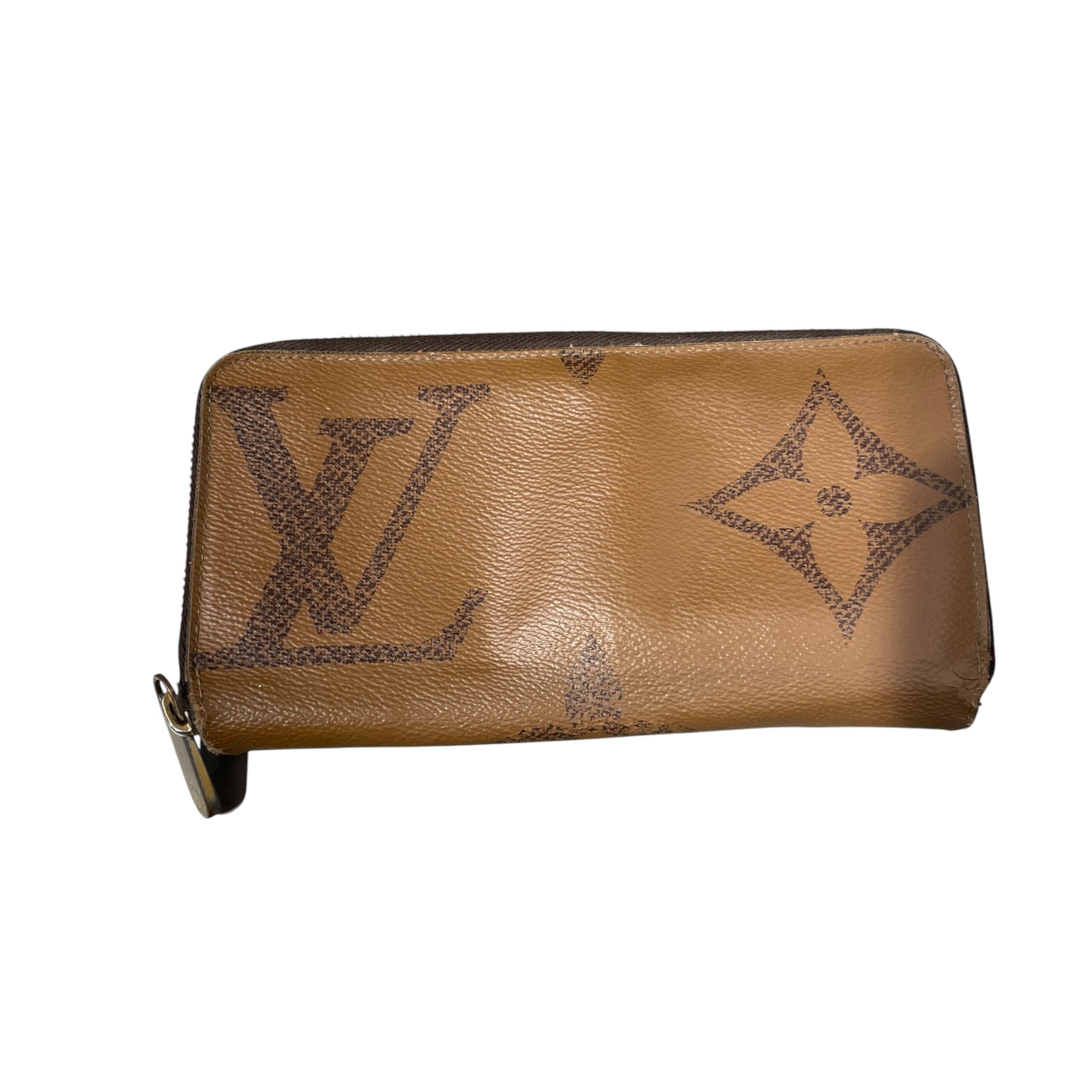 LOUIS VUITTON/Wallet/Leather/BEG/L's/giantreversemonogram view 1
