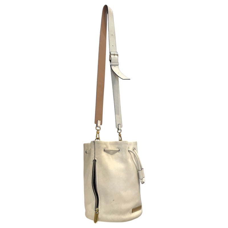 MARC BY MARC JACOBS/Cross Body Bag/Leather/CRM/luna bucket bag