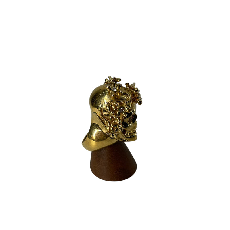 Alexander McQueen/Ring/GLD/SKULL RING