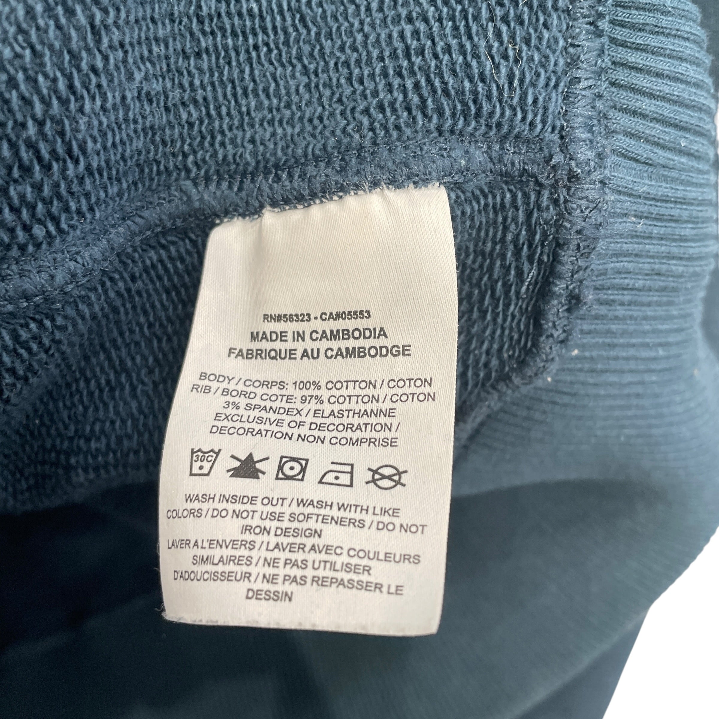 CACTUS PLANT FLEA MARKET/Sweater/S/Cotton/NVY/CPFMSOCK view 3