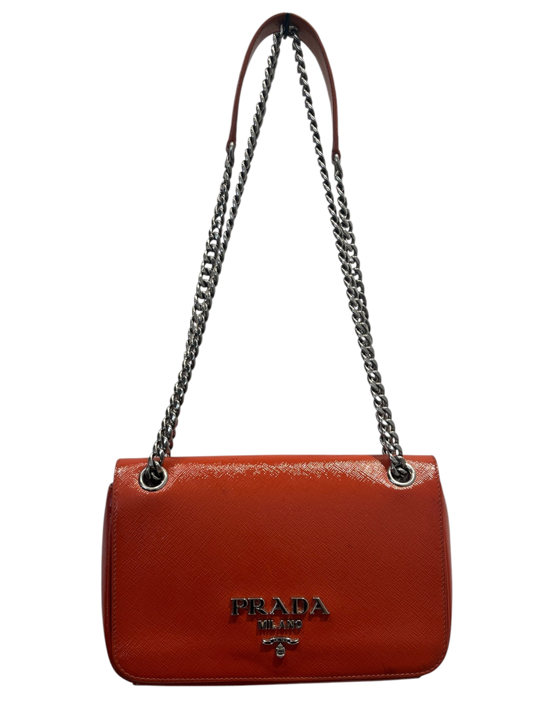 PRADA/Cross Body Bag/Leather/ORN/Saffiano Crossbody view 1