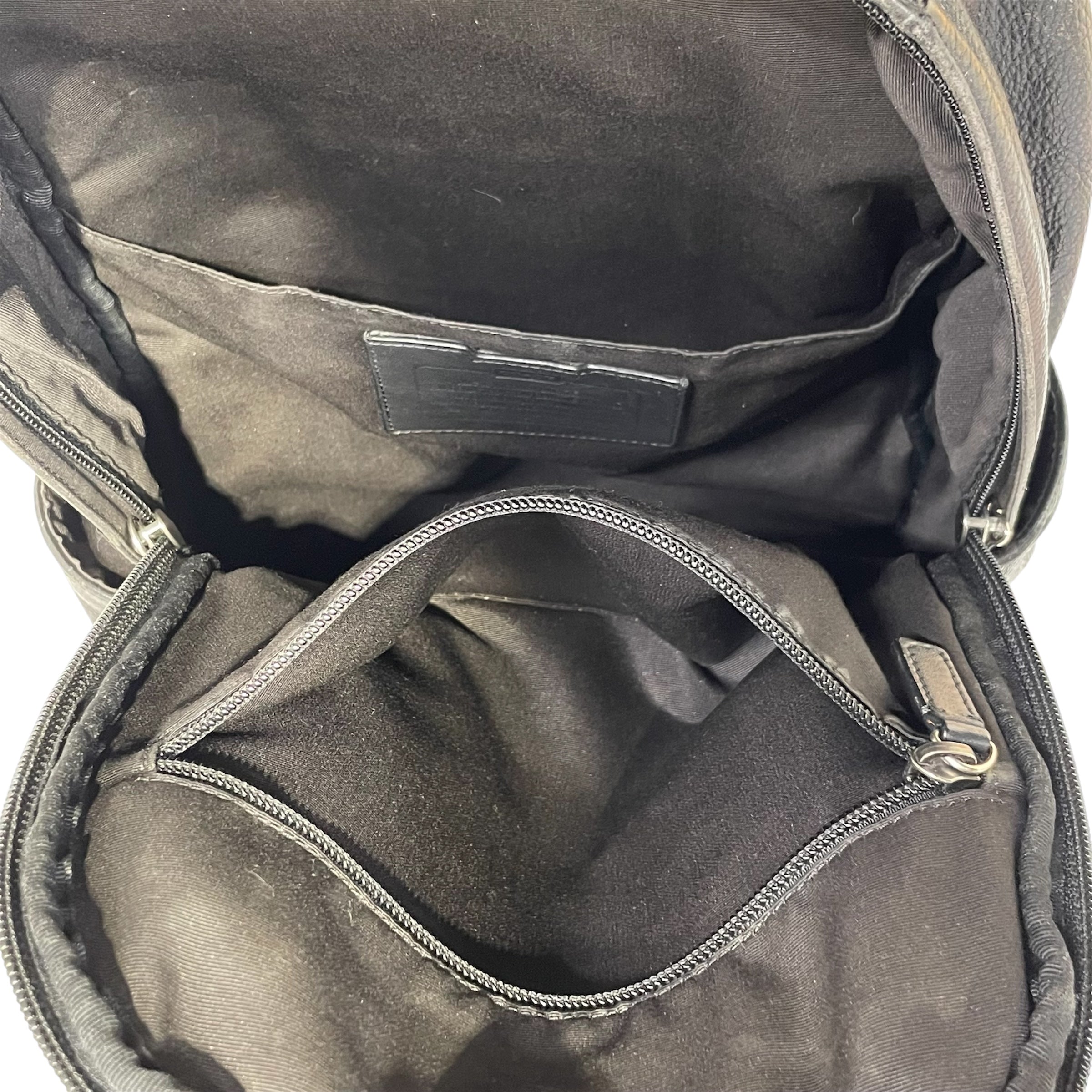 COACH/Backpack/Leather/BLK/VINTAGE BAG view 10
