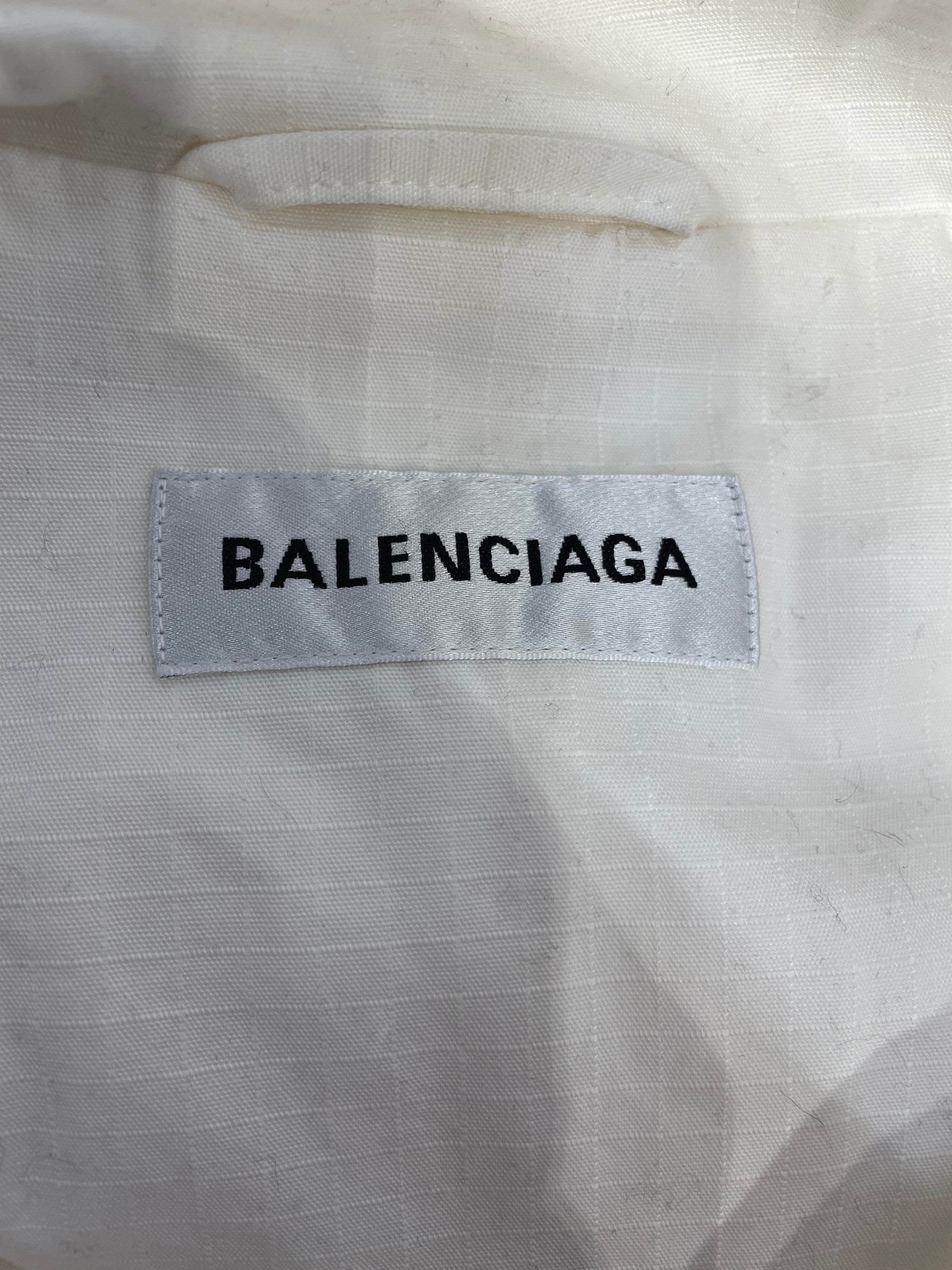 BALENCIAGA/Military Jkt/34/Cotton/WHT/M65 OVERSIZE view 3