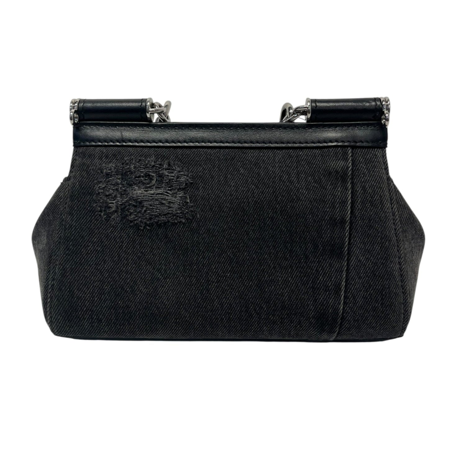 DOLCE&GABBANA/Cross Body Bag/BLK/DENIM BLK BAG view 2