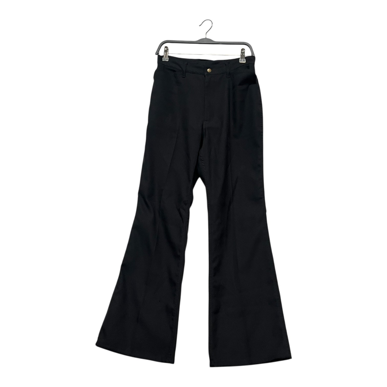 Needles/Bootcut Pants/S/Polyester/BLK/black snap button trouser view 1
