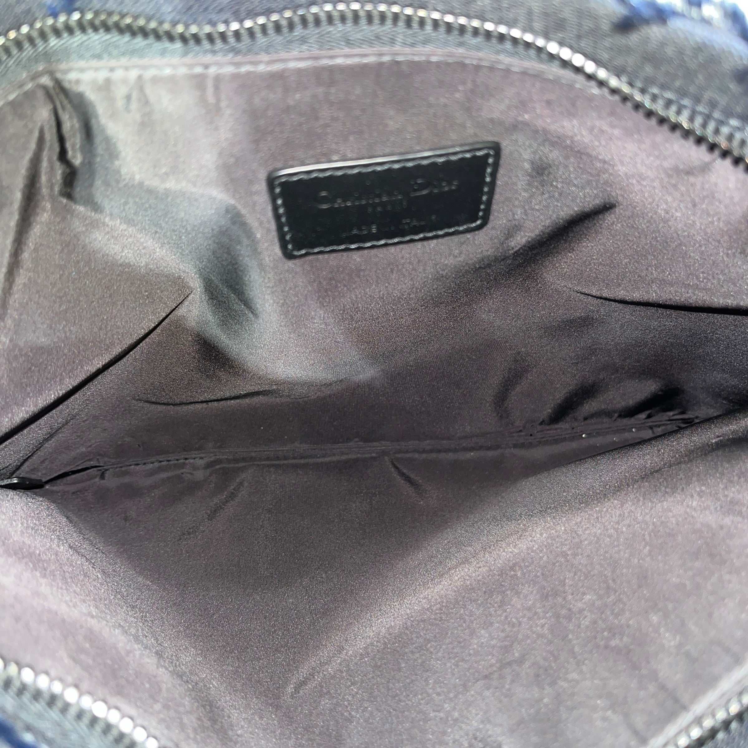 Christian Dior/Pouch/All Over Print/Cotton/NVY/Diordouble Camo Canvas view 4
