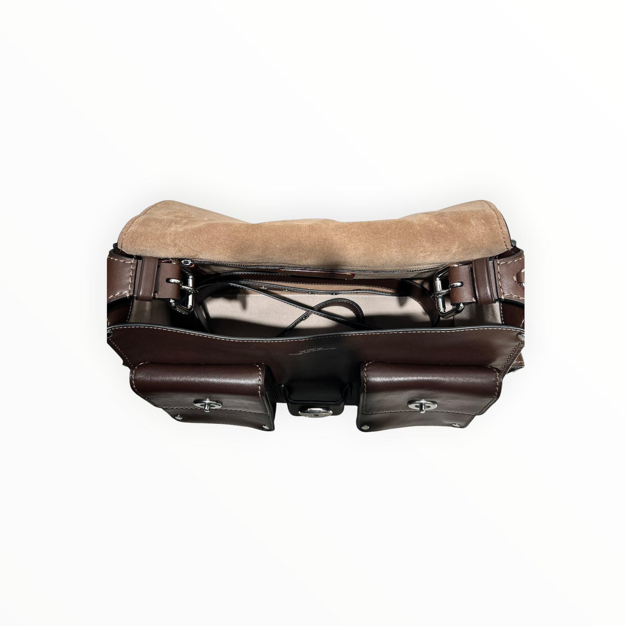 COACH/Bag/Leather/BRW/Tabby Turnlock Shoulder Bag view 3