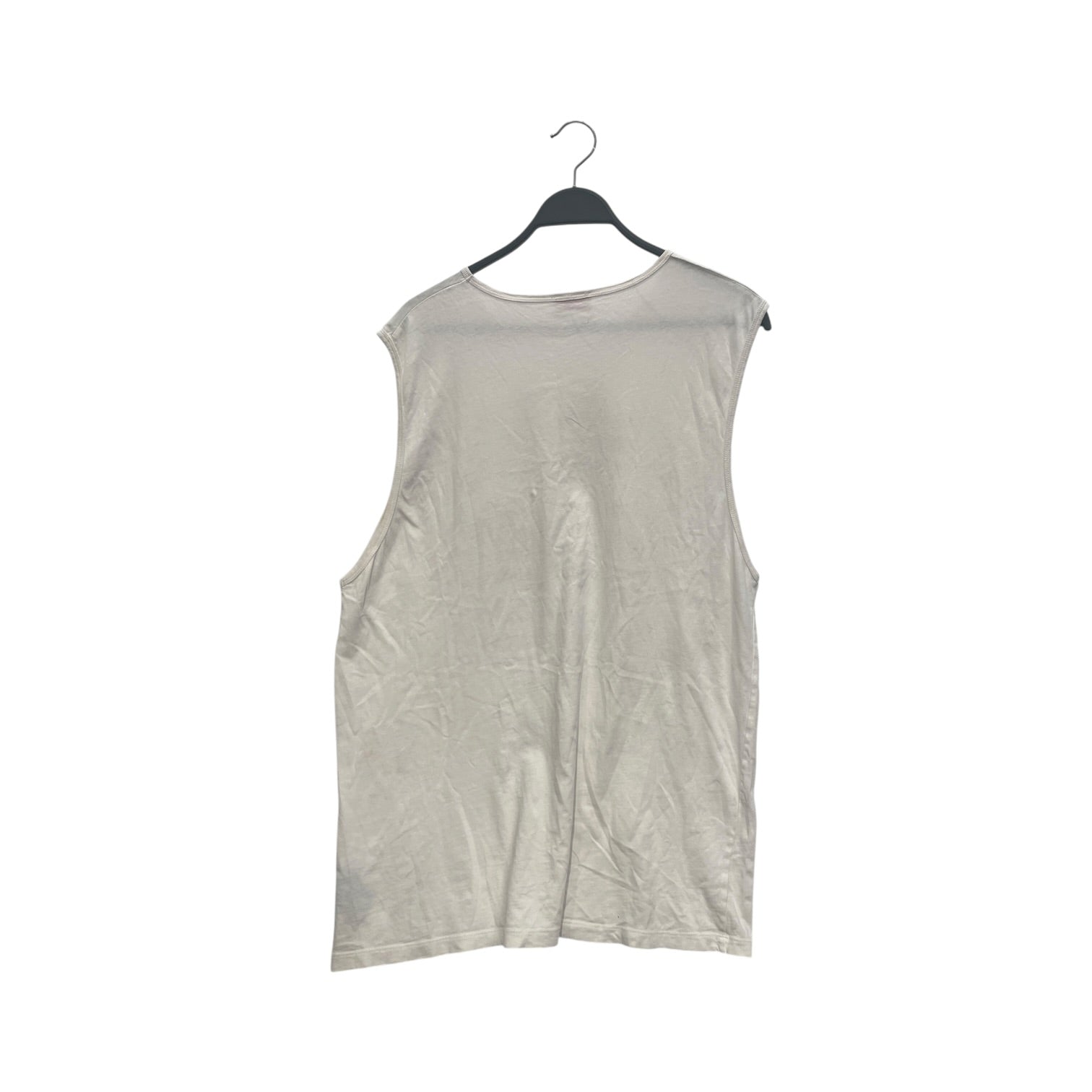 RAF SIMONS/Tank Top/L/Cotton/WHT/Graphic/ view 2