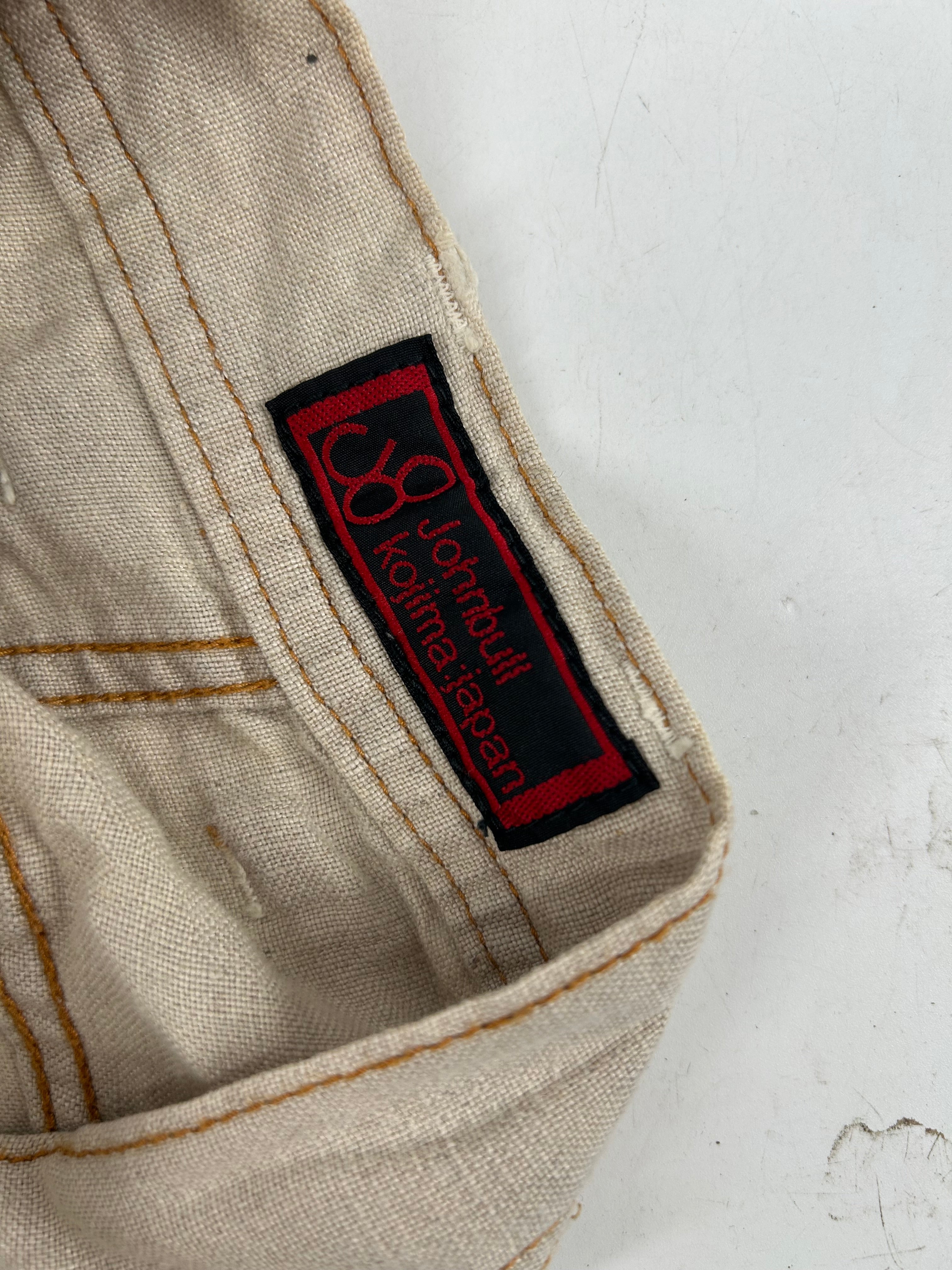 JOHN BULL/Straight Pants/Cotton/CRM/CARGO FLARED view 3