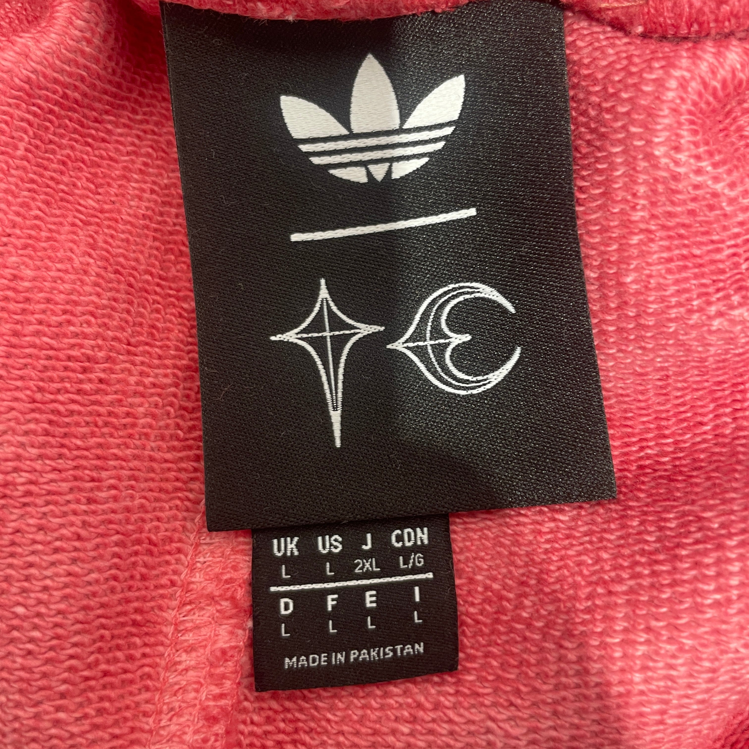 adidas/Thug Club/Shorts/XL/Cotton/RED/SWEAT JORT view 3