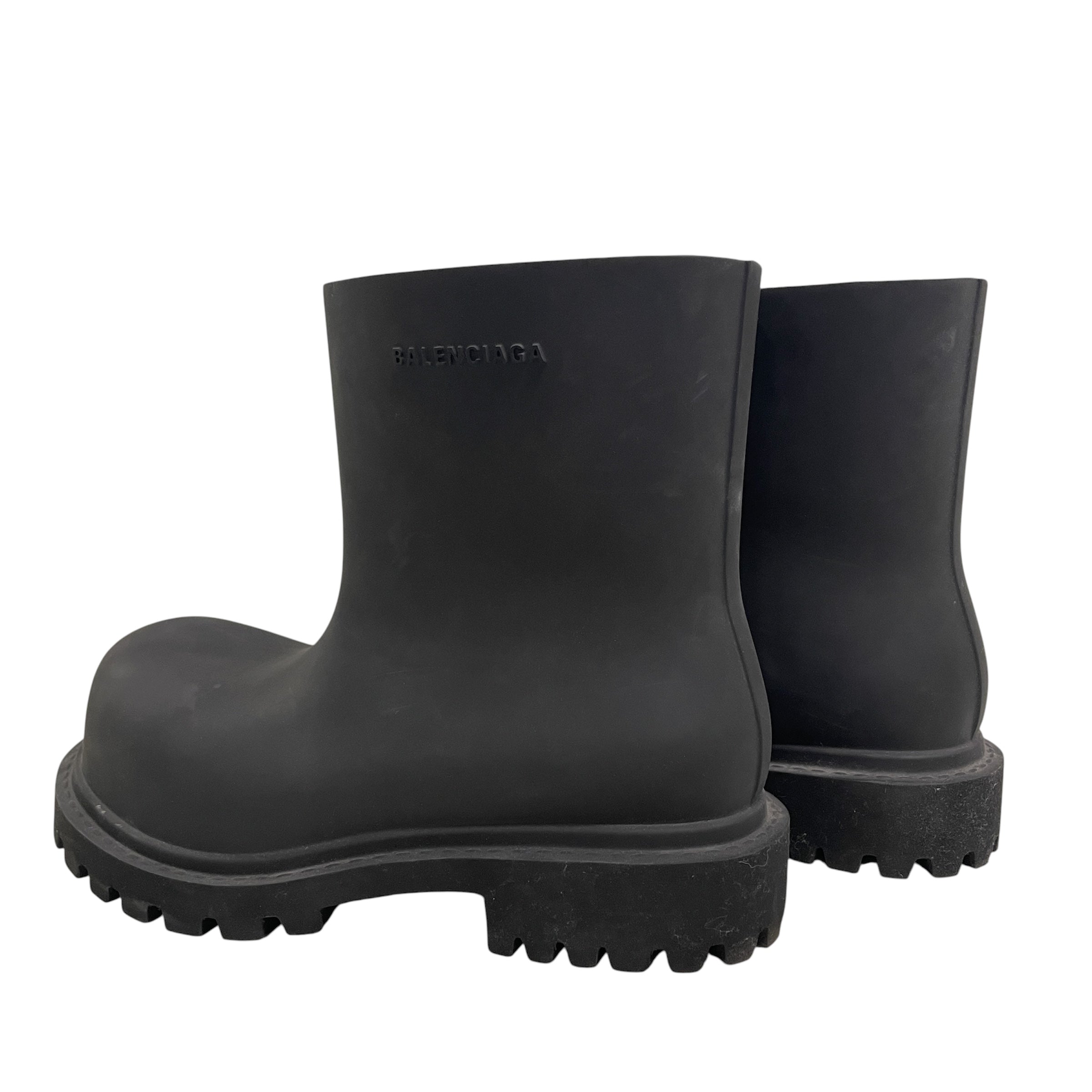 BALENCIAGA/Boots/EU 42/Polyester/BLK/FOAM RAIN BOOT view 2