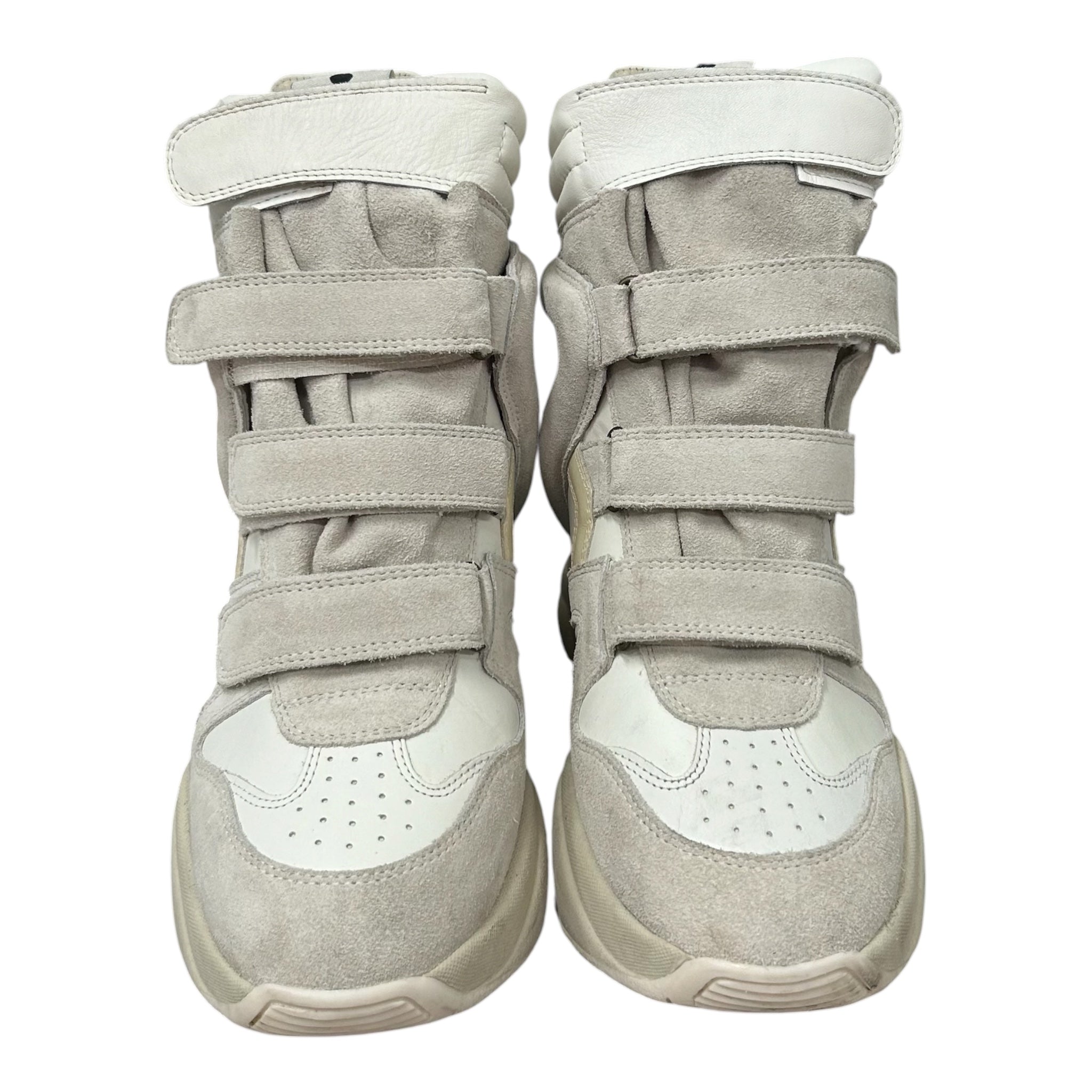 ISABEL MARANT/Hi-Sneakers/US 7.5/Leather/CRM/BALSKEE view 4