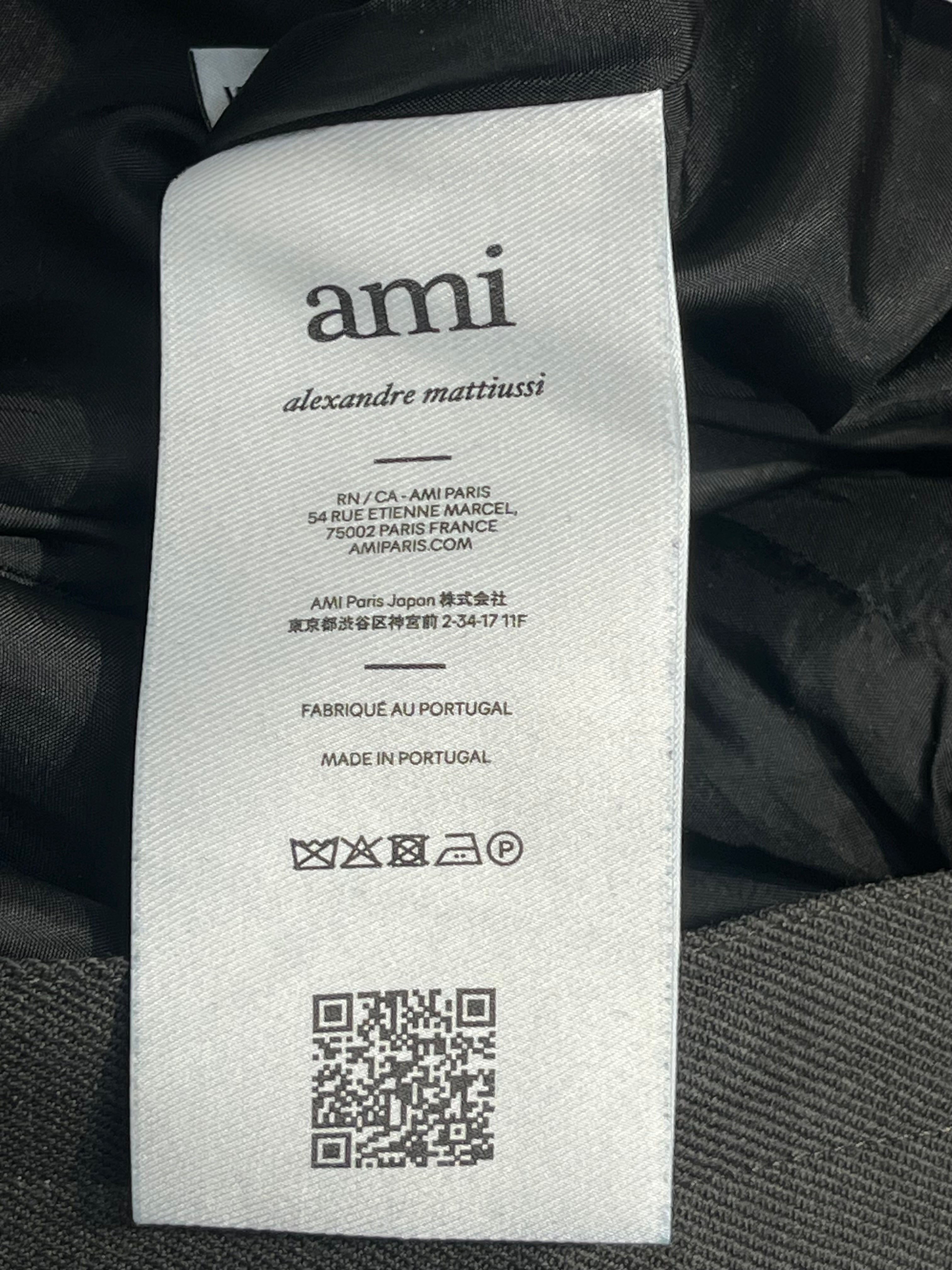 AMI/Pants/M/Cotton/BLK/VERY WIDE LEG WITH DRAW STRING view 4