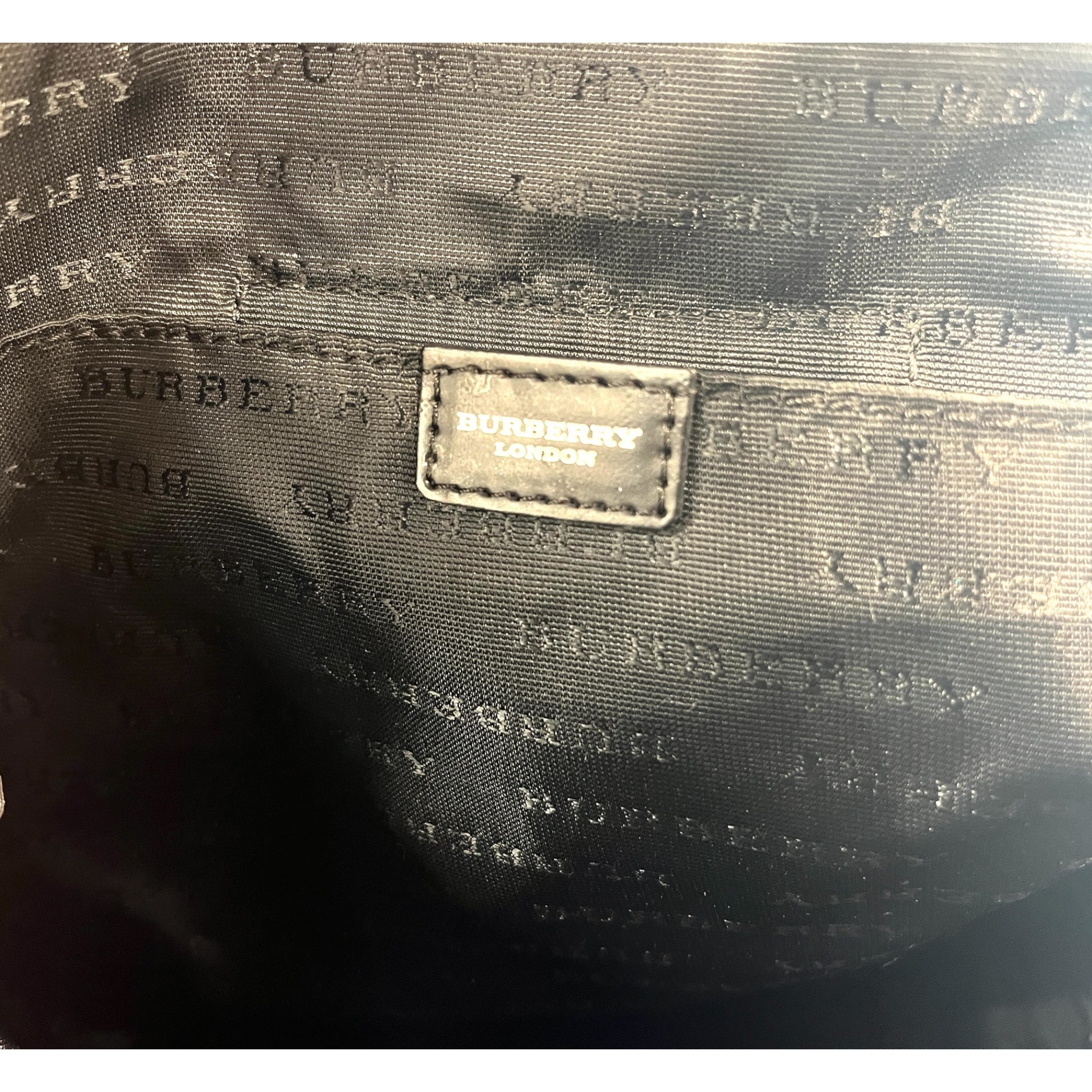 BURBERRY LONDON/Backpack/Plaid/Nylon/BEG/Nova Check view 5