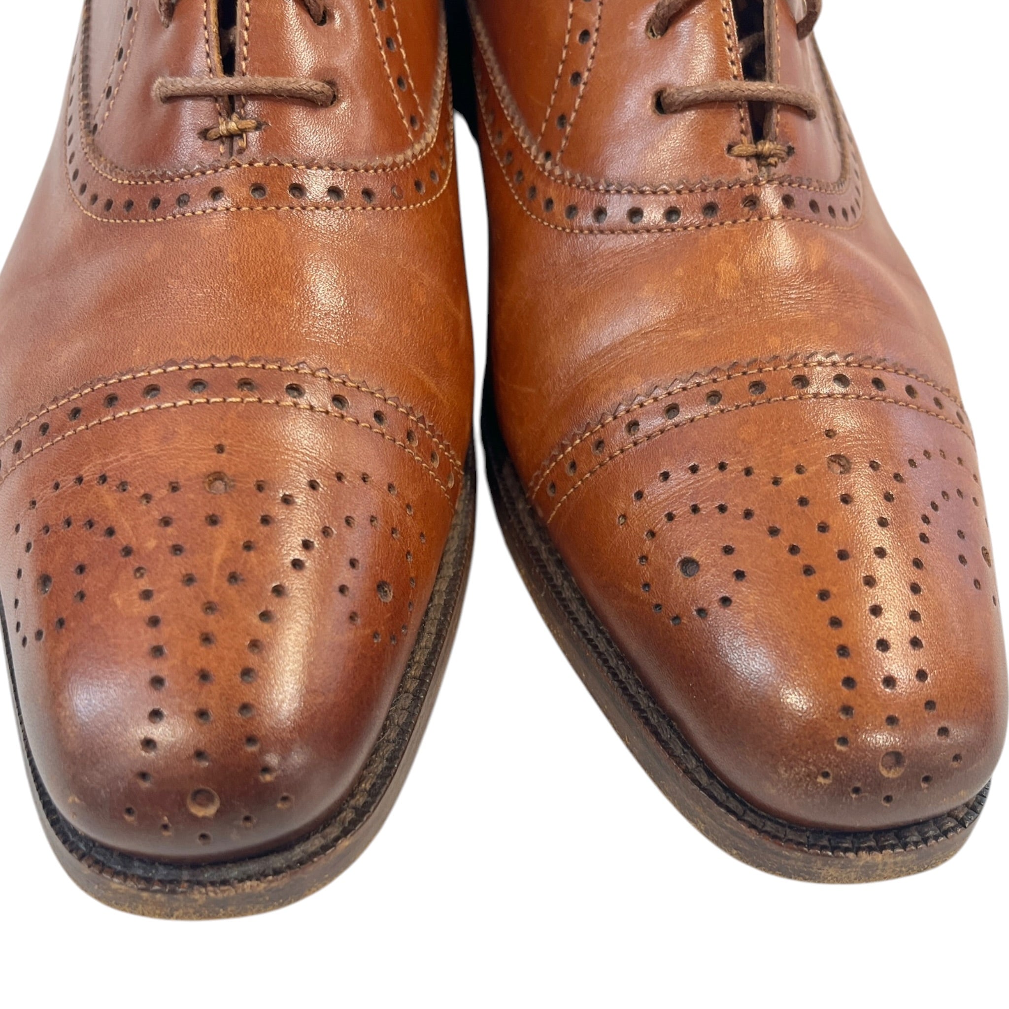 Ralph Lauren COLLECTION/Dress Shoes/US 8.5/Leather/CML/DERBY view 4