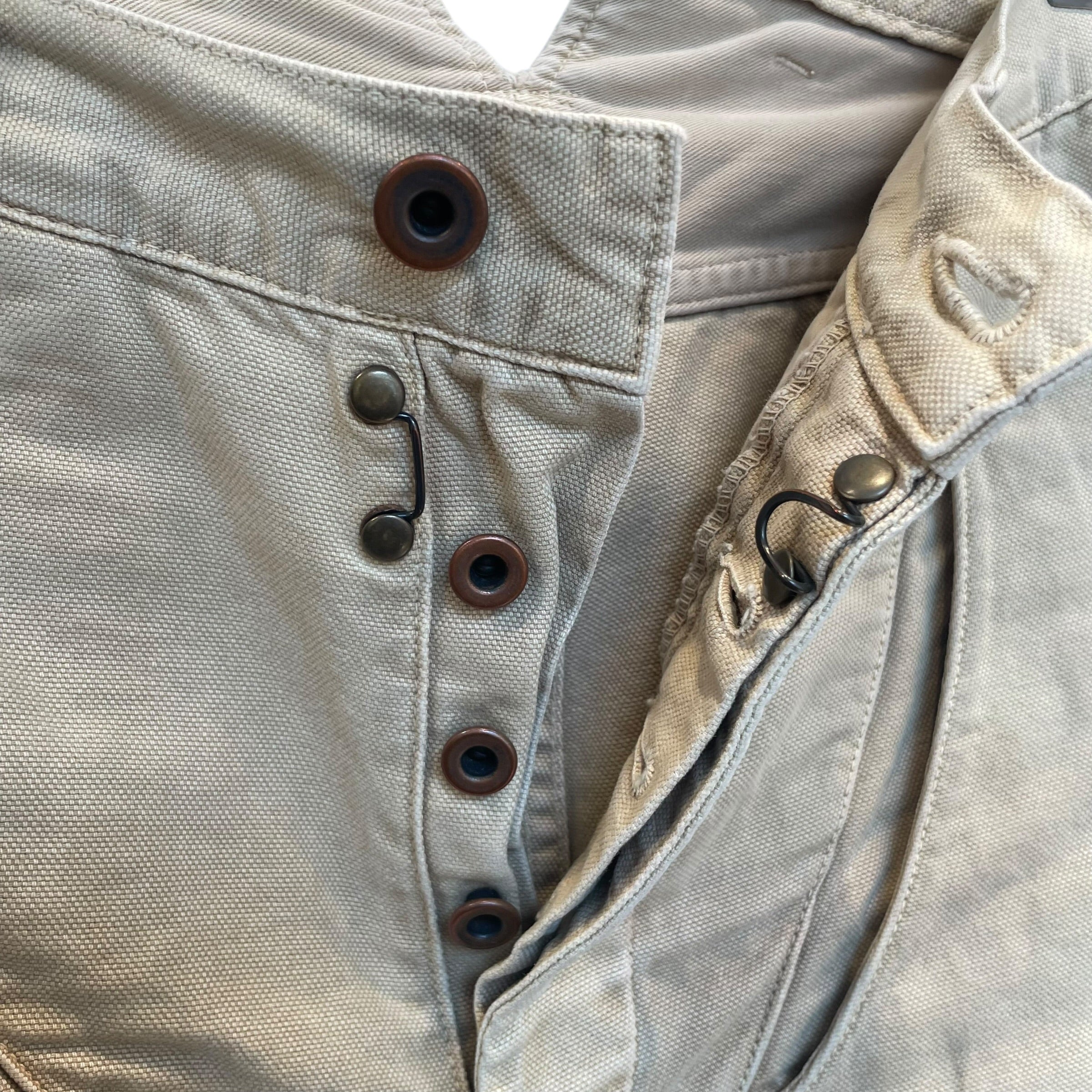 KAPITAL/Pants/Denim/BEG/kapital denim slice pkt view 3
