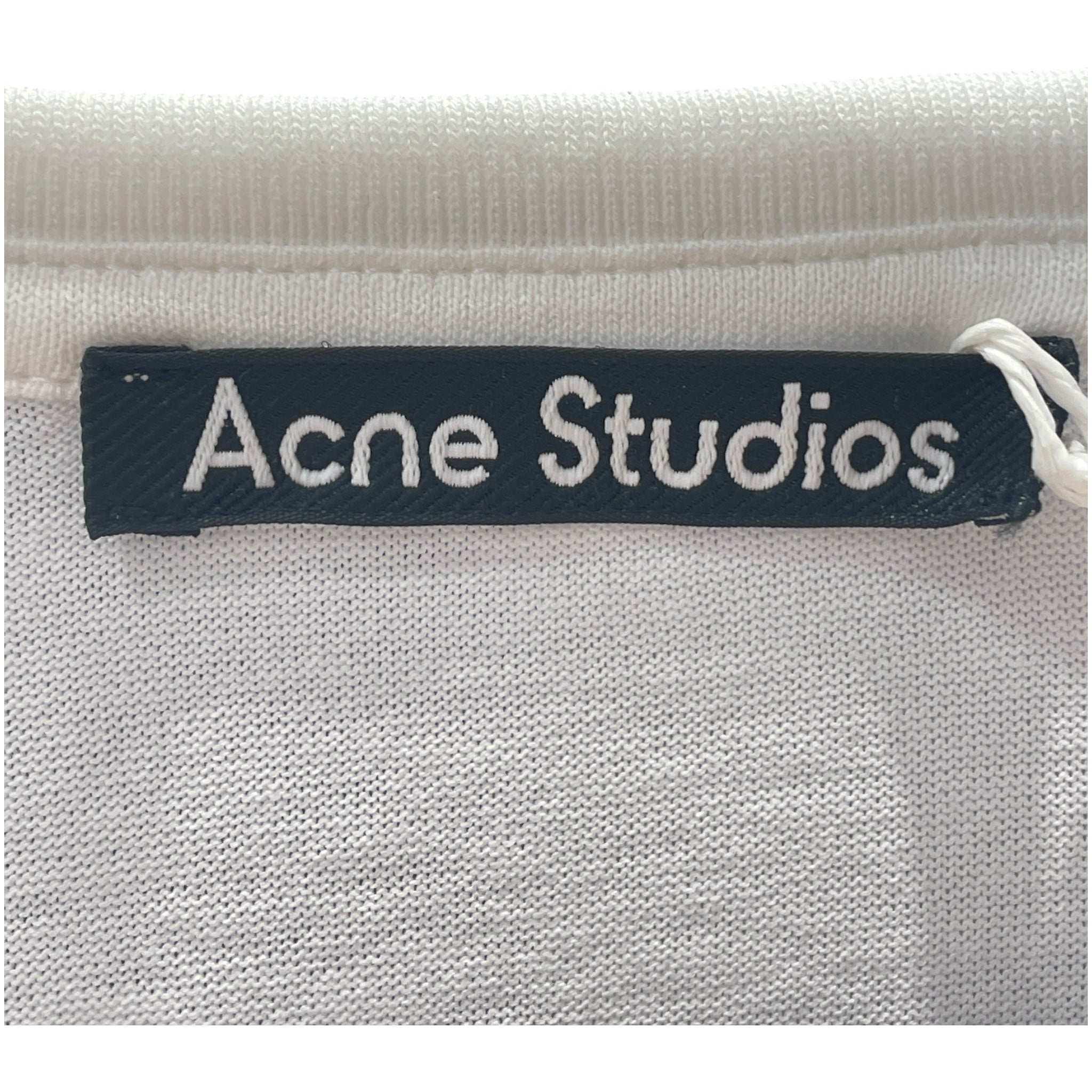 Acne Studios/LS T-Shirt/XXS/Cotton/WHT/ view 3
