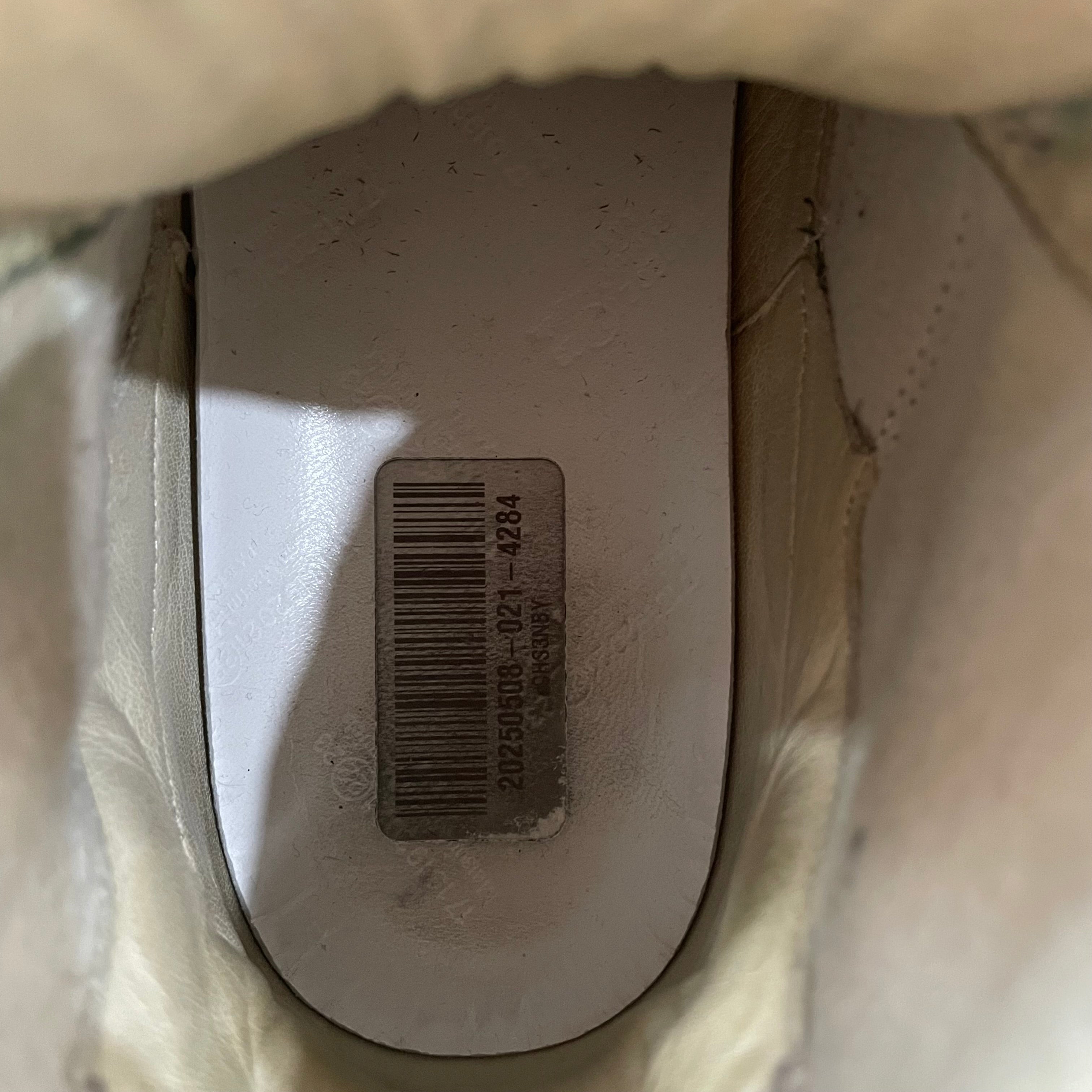 Maison Margiela/Hi-Sneakers/EU 37/Suede/GRY/METALLIC LUE view 3