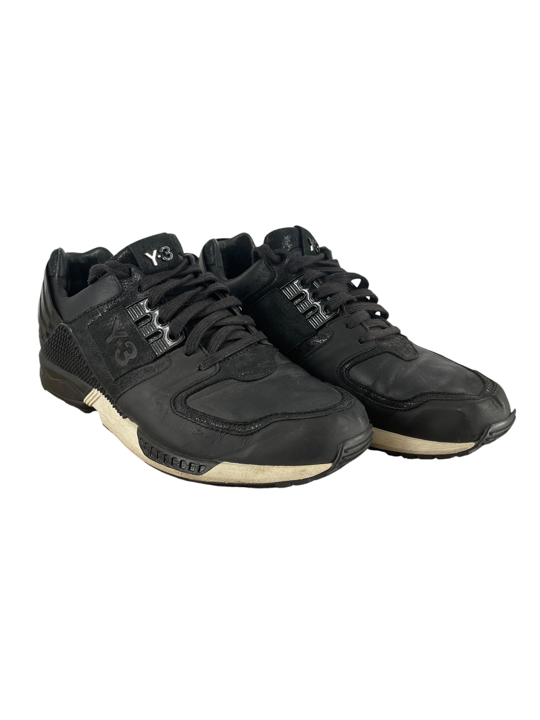 Y-3/Low-Sneakers/US 7.5/Cotton/BLK/U-Tip/B35685 VERN II 779779001 view 1