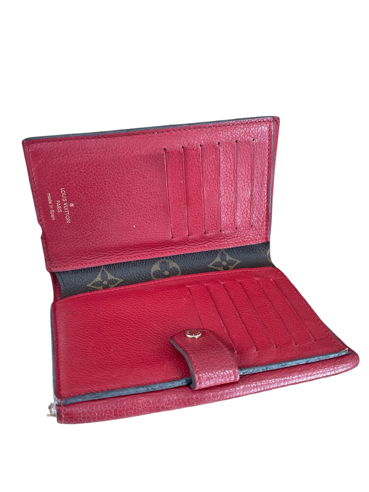 LOUIS VUITTON/Trifold Wallet/Monogram/Leather/BRW/palais trifold wallet view 4