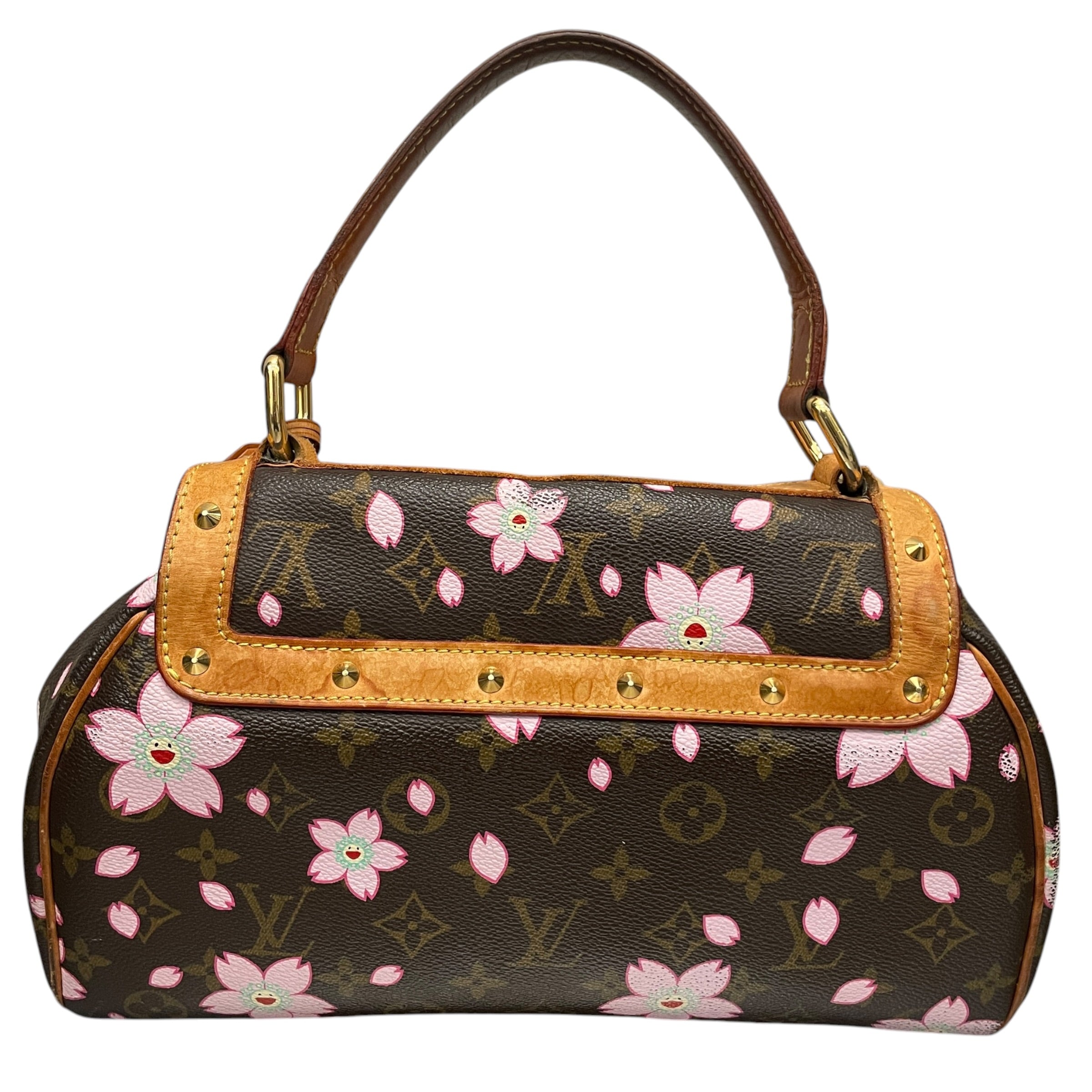 LOUIS VUITTON/Bag/Monogram/Leather/BRW/Blossom Sac Retro view 2