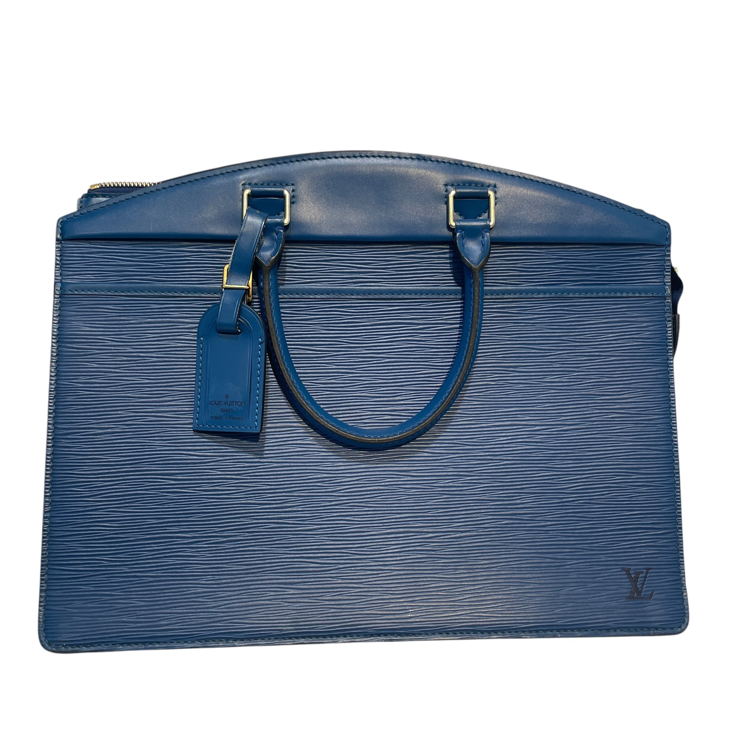LOUIS VUITTON/Bag/Leather/BLU/Epi Leather Rivier Handbag view 1