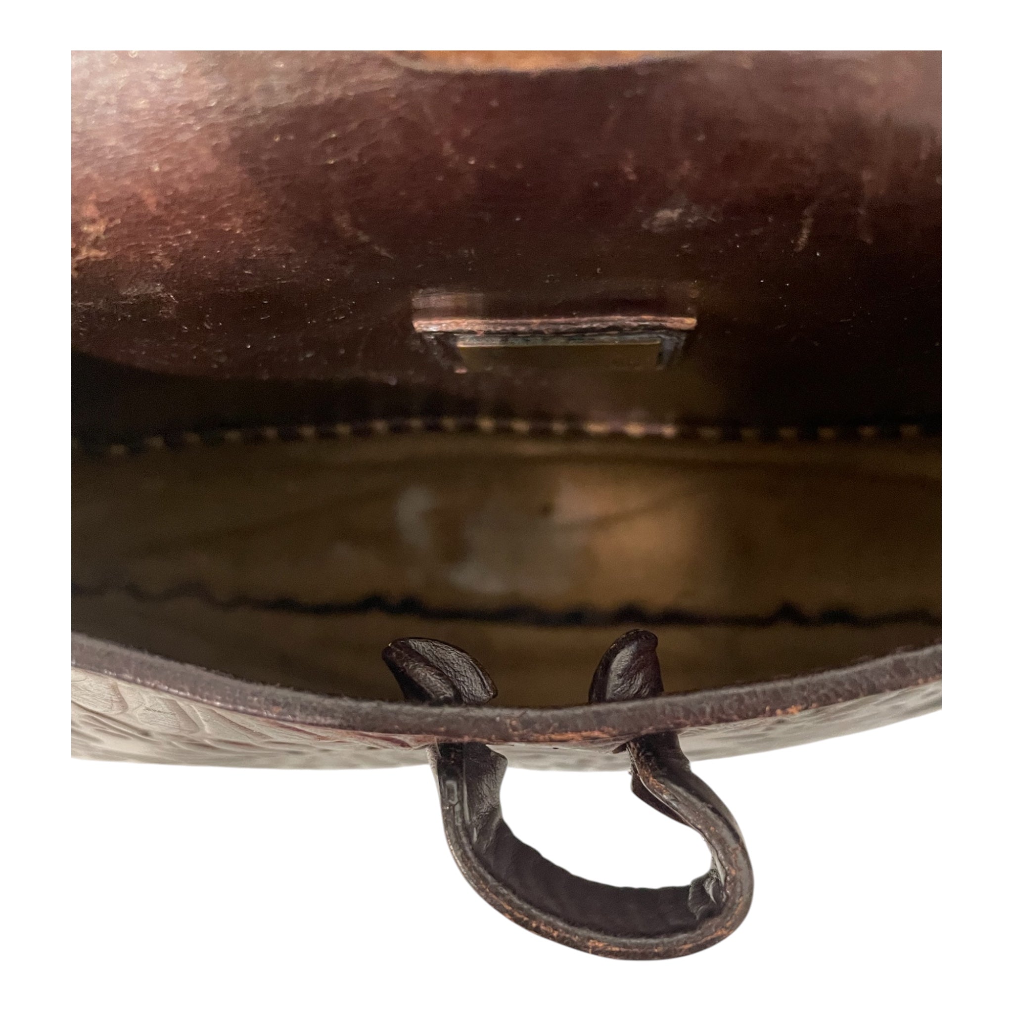 FENDI/Bag/Leather/BRD/western embossed hobo view 5