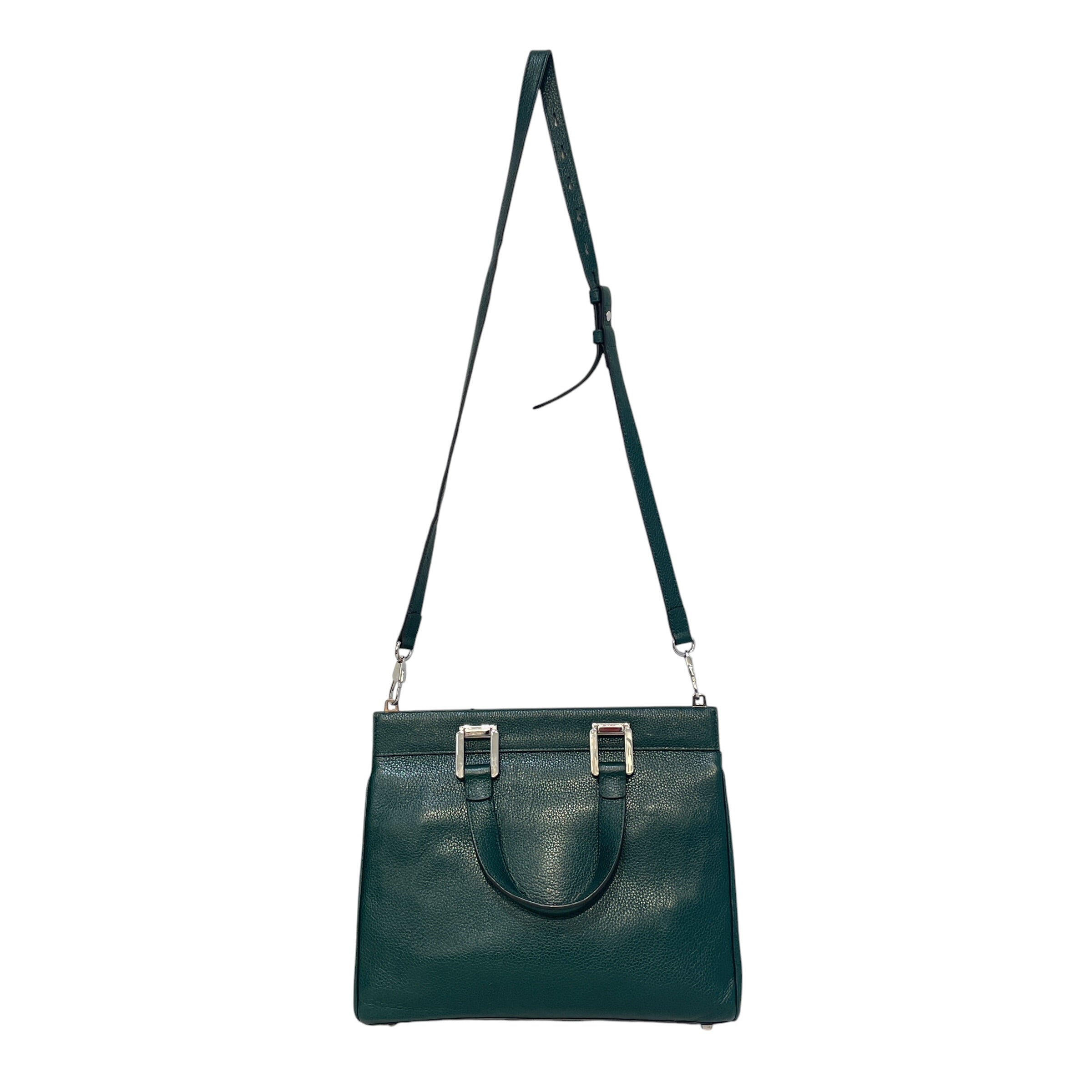 GUCCI/Cross Body Bag/Leather/GRN/Horsebit Zumi Top view 2