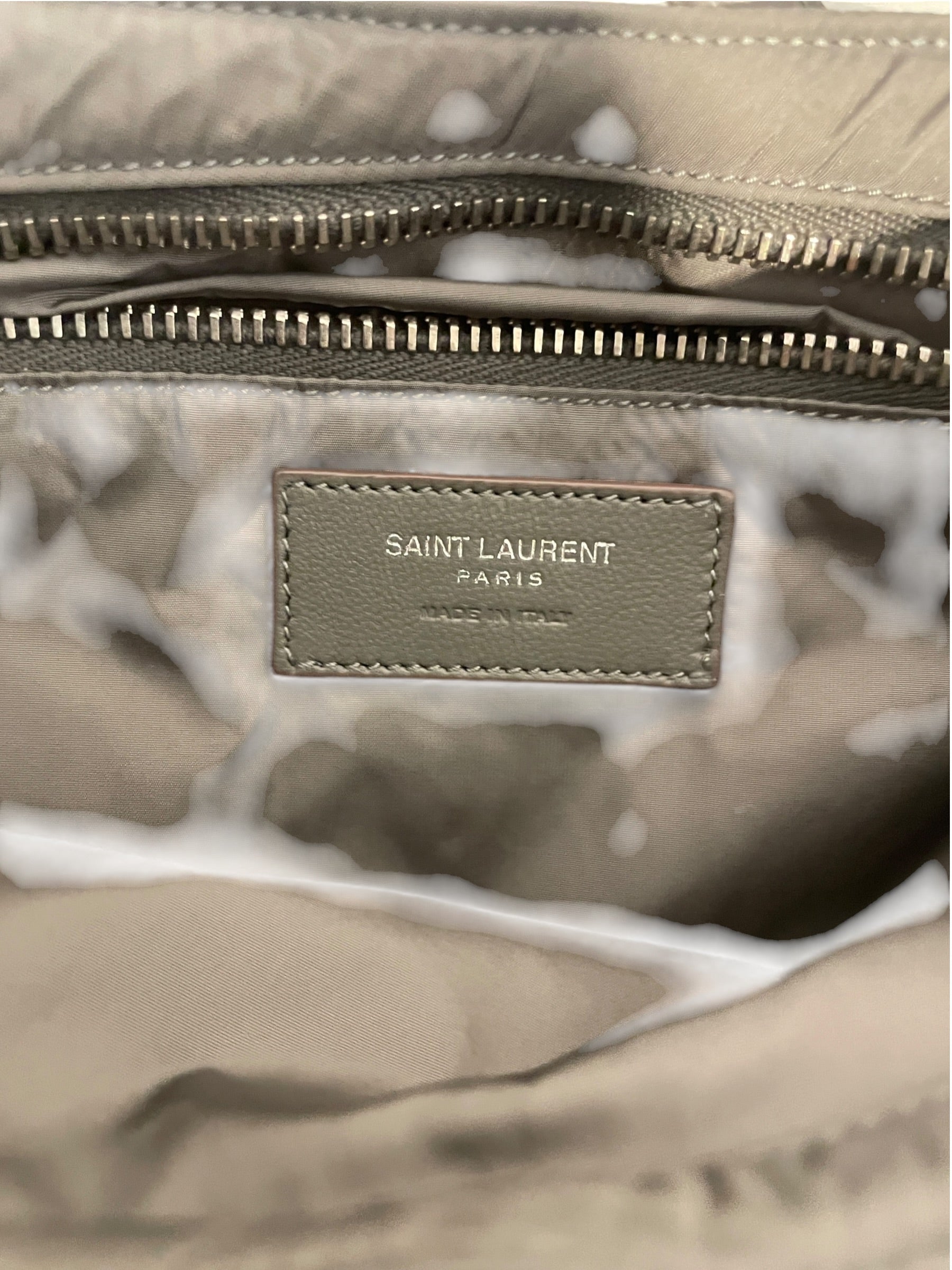 YVES SAINT LAURENT/Hand Bag/Nylon/GRY/QBKDR78 view 5