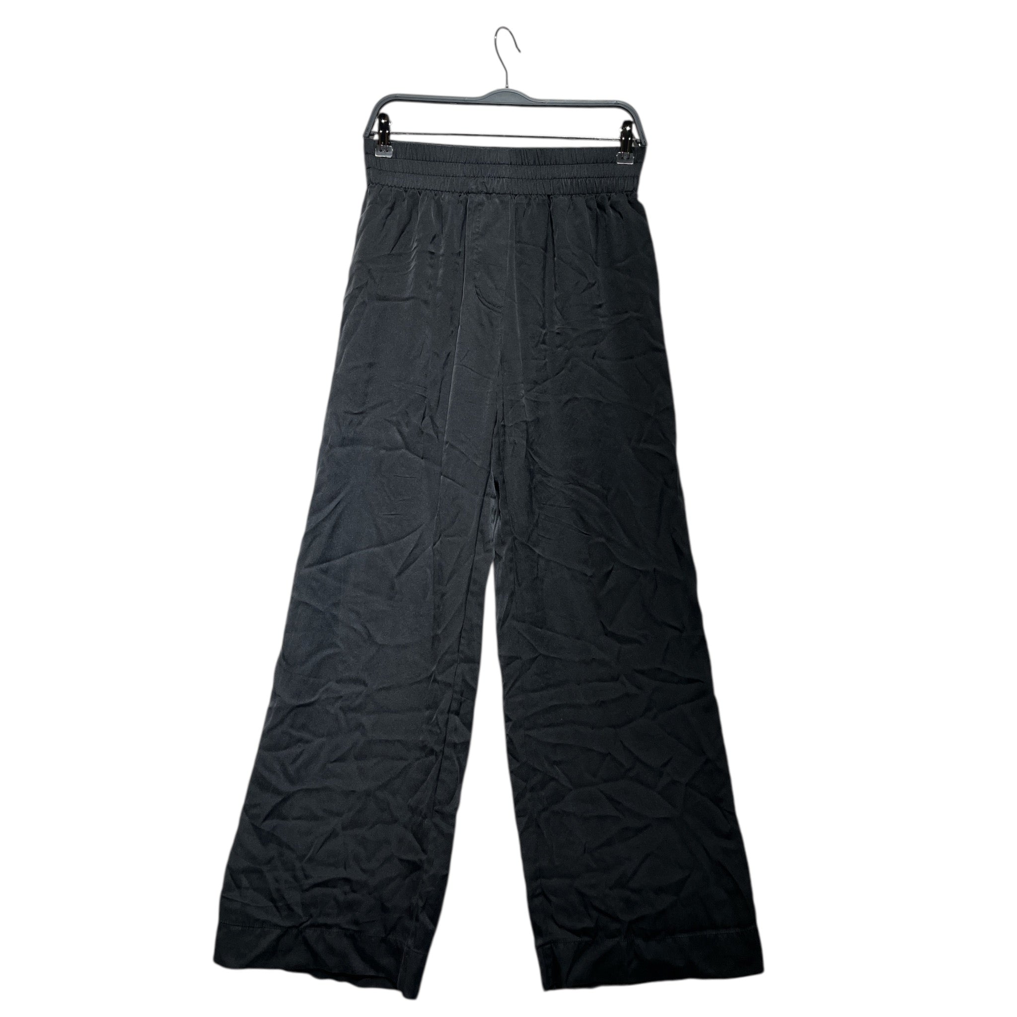 BURBERRY/Straight Pants/6/Silk/BLK/ view 1