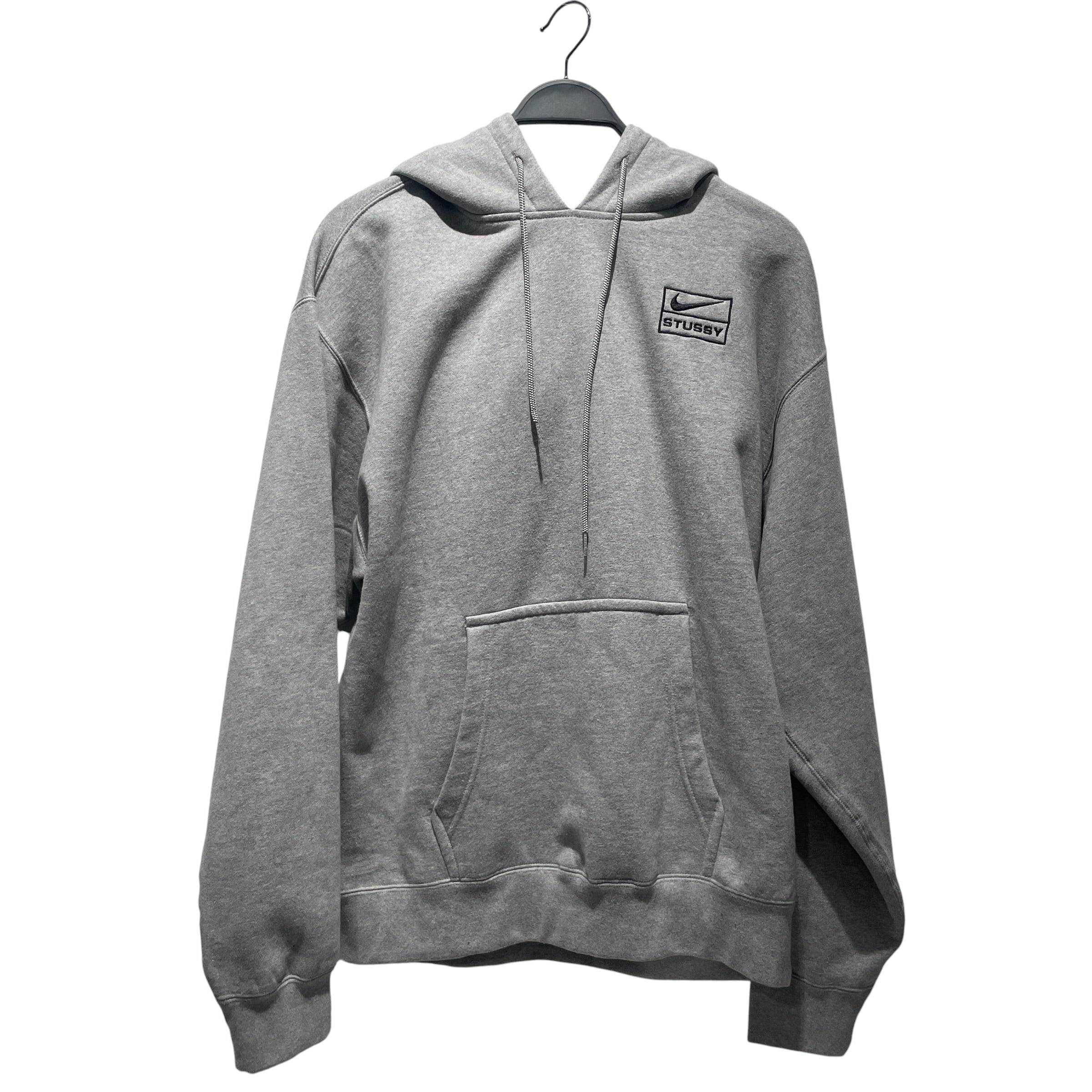 NIKE/STUSSY/Hoodie/M/Cotton/GRY/ view 1