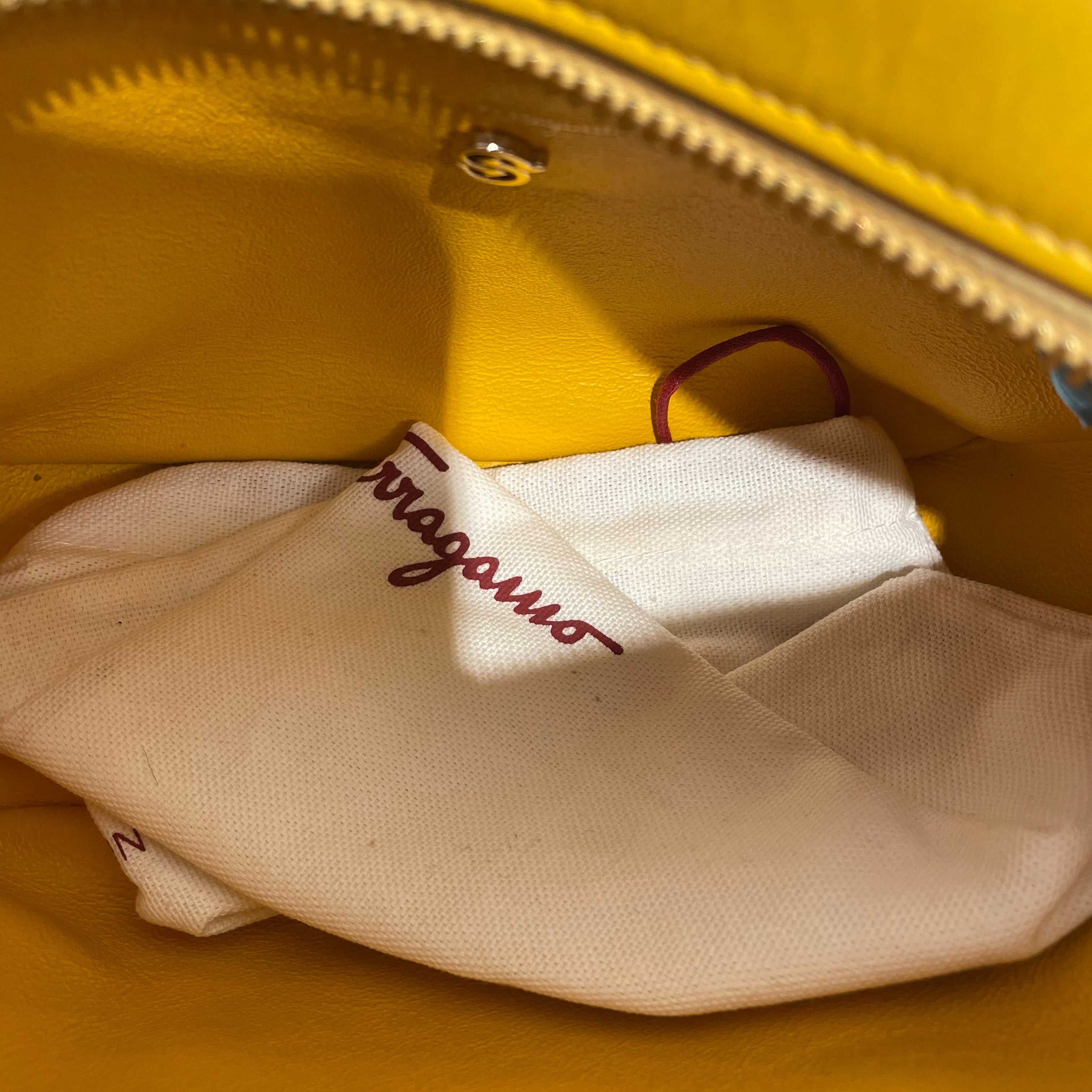 Salvatore Ferragamo/Bag/Leather/YEL/ view 6