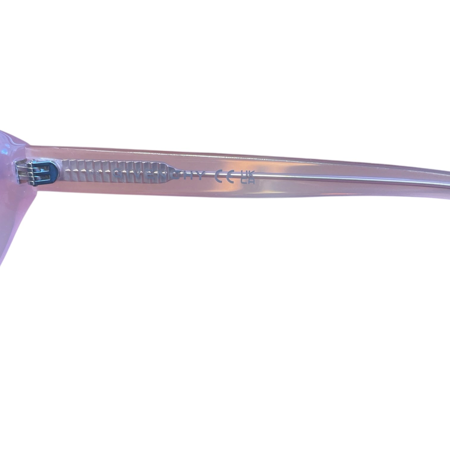 GIVENCHY/Sunglasses/Plastic/PNK/SEE THROUGH, SPARKLE view 4