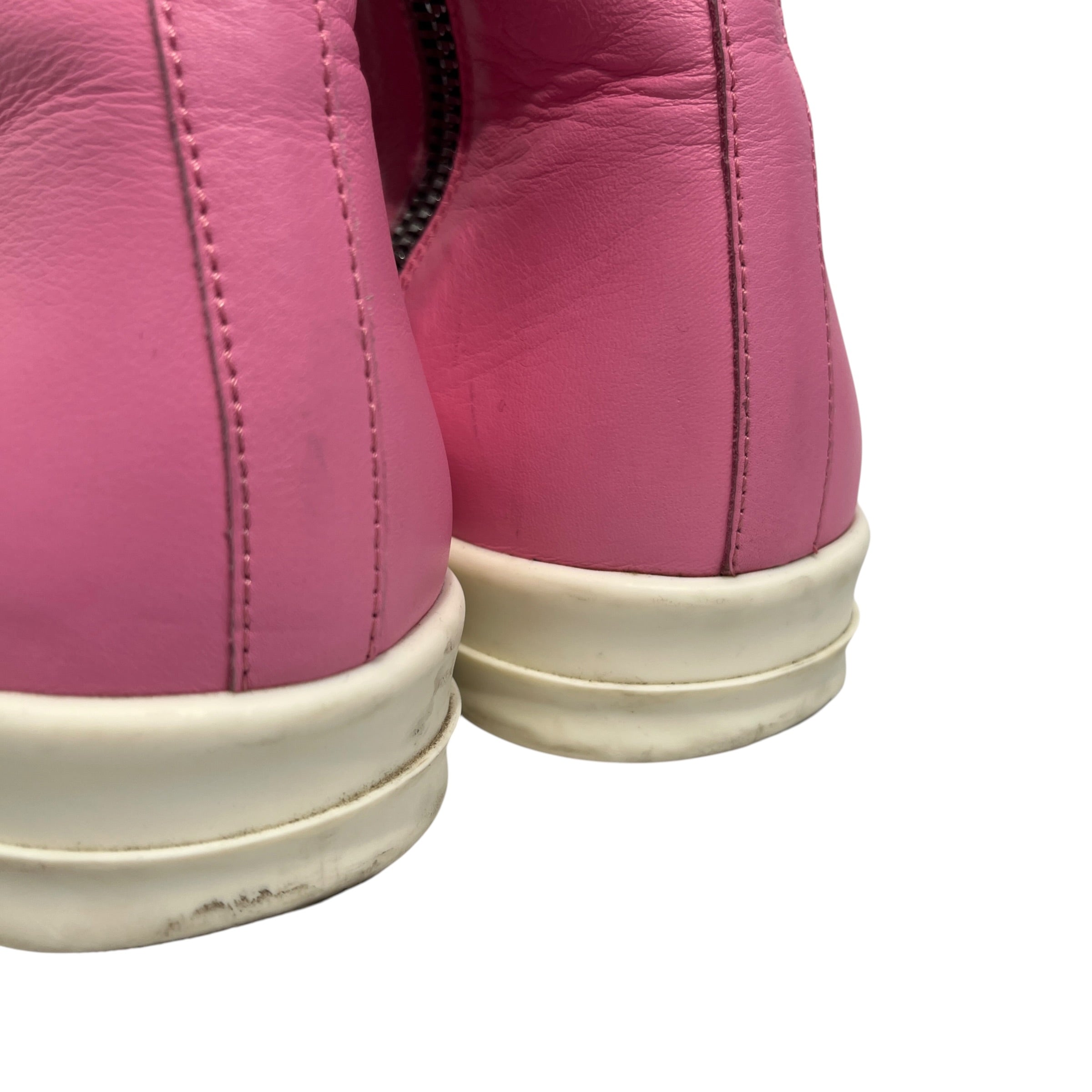 Rick Owens/Hi-Sneakers/EU 42.5/Leather/PNK/Mainline Ramones view 5