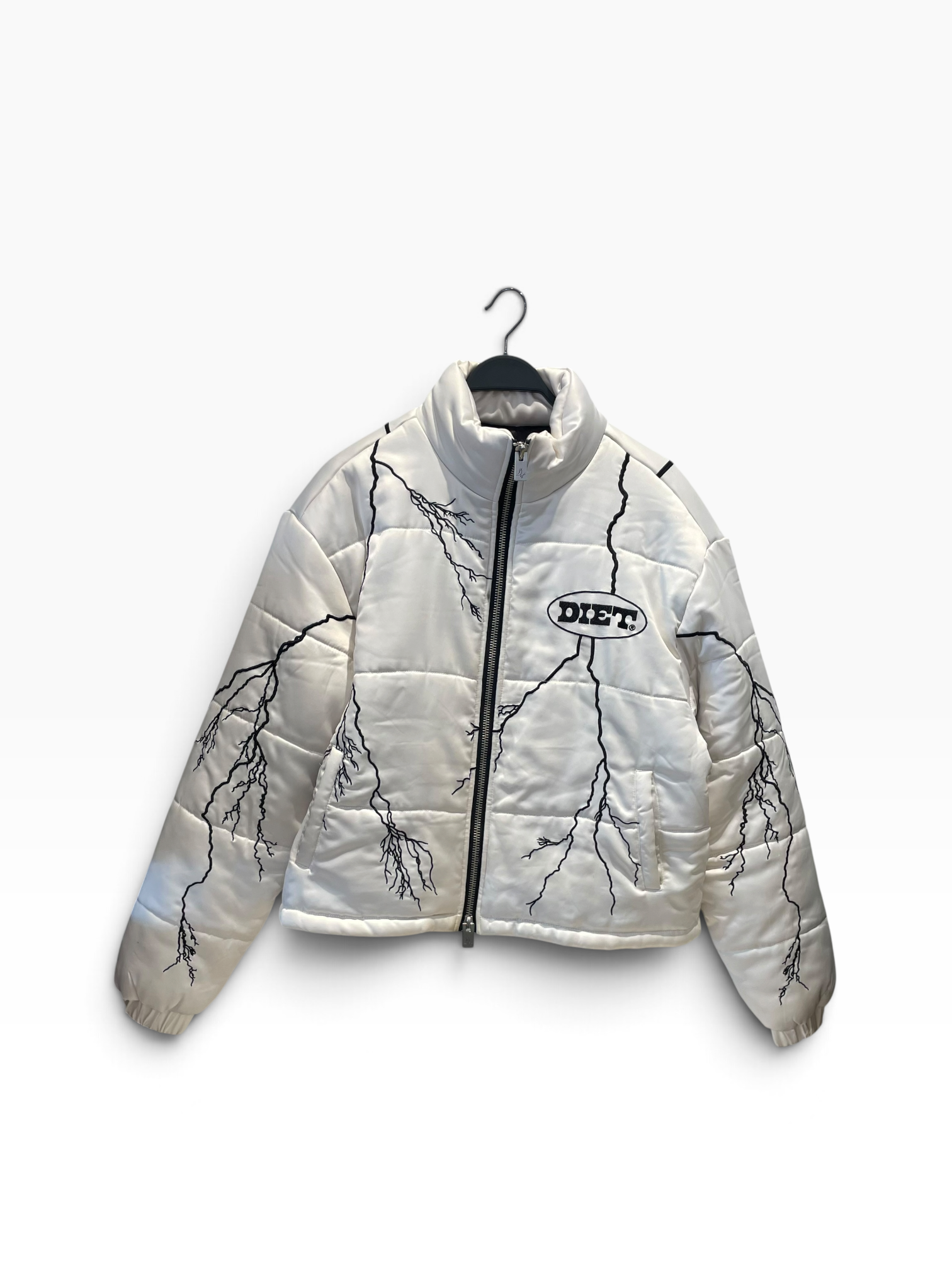 DIETSTARTSMONDAY/Coat/M/Polyester/WHT/All Over Print/ view 1
