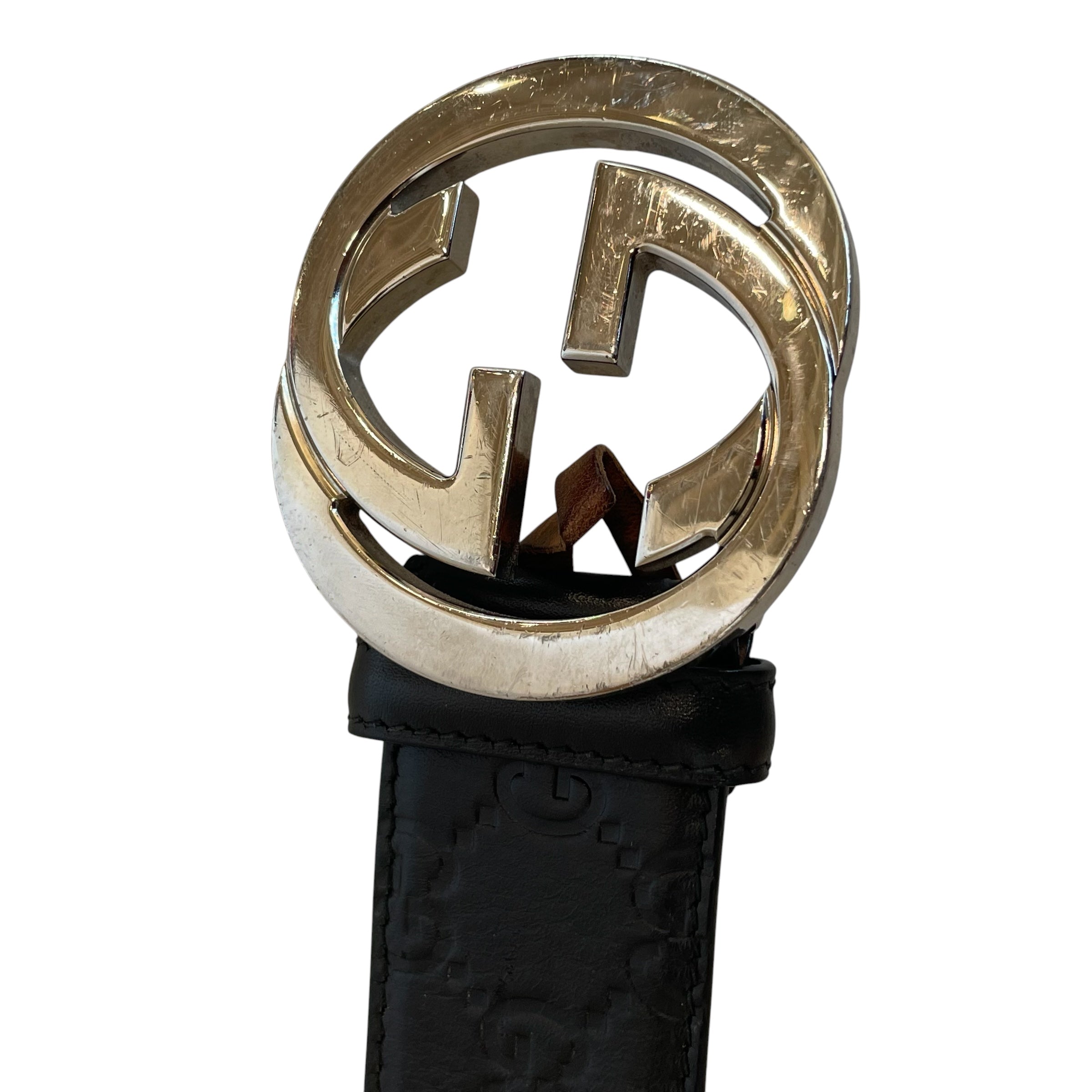 GUCCI/Belt/Leather/BLK/M's/#411924CWC1N9538525040 view 2