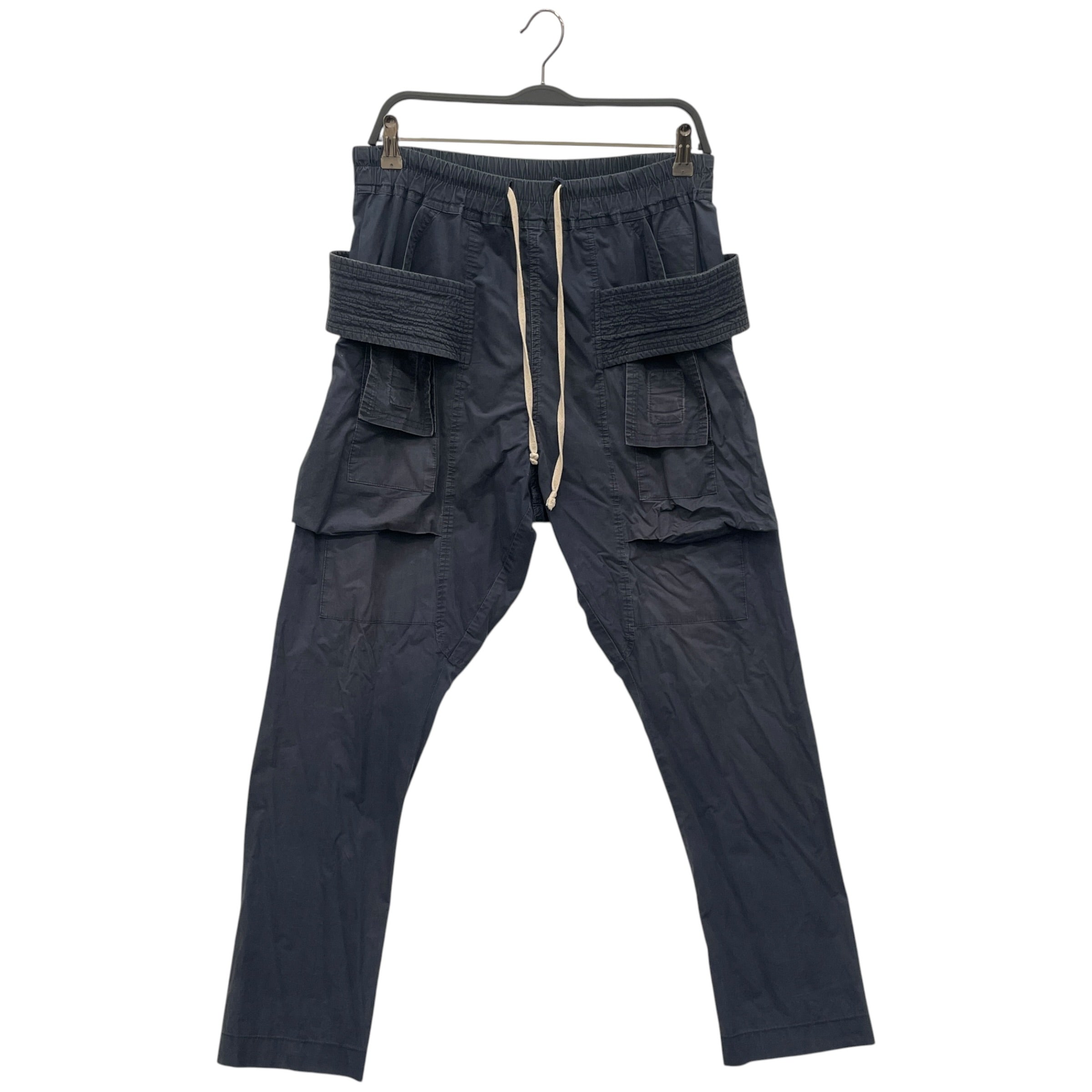 RICK OWENS DRKSHDW/Pants/XS/Cotton/BLU/CREATCH CARGO PANTS view 1