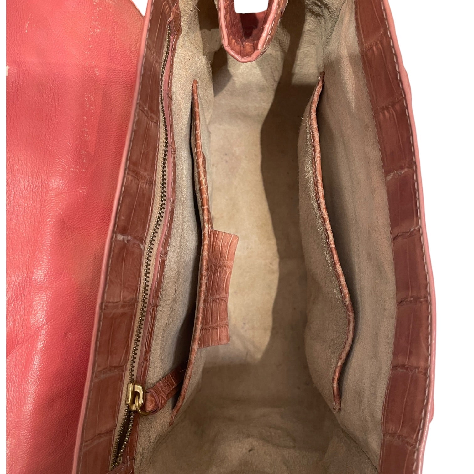 NANCY GONZALEZ/Bag/Leather/PNK/4 STUDS ON BUTTOM view 4