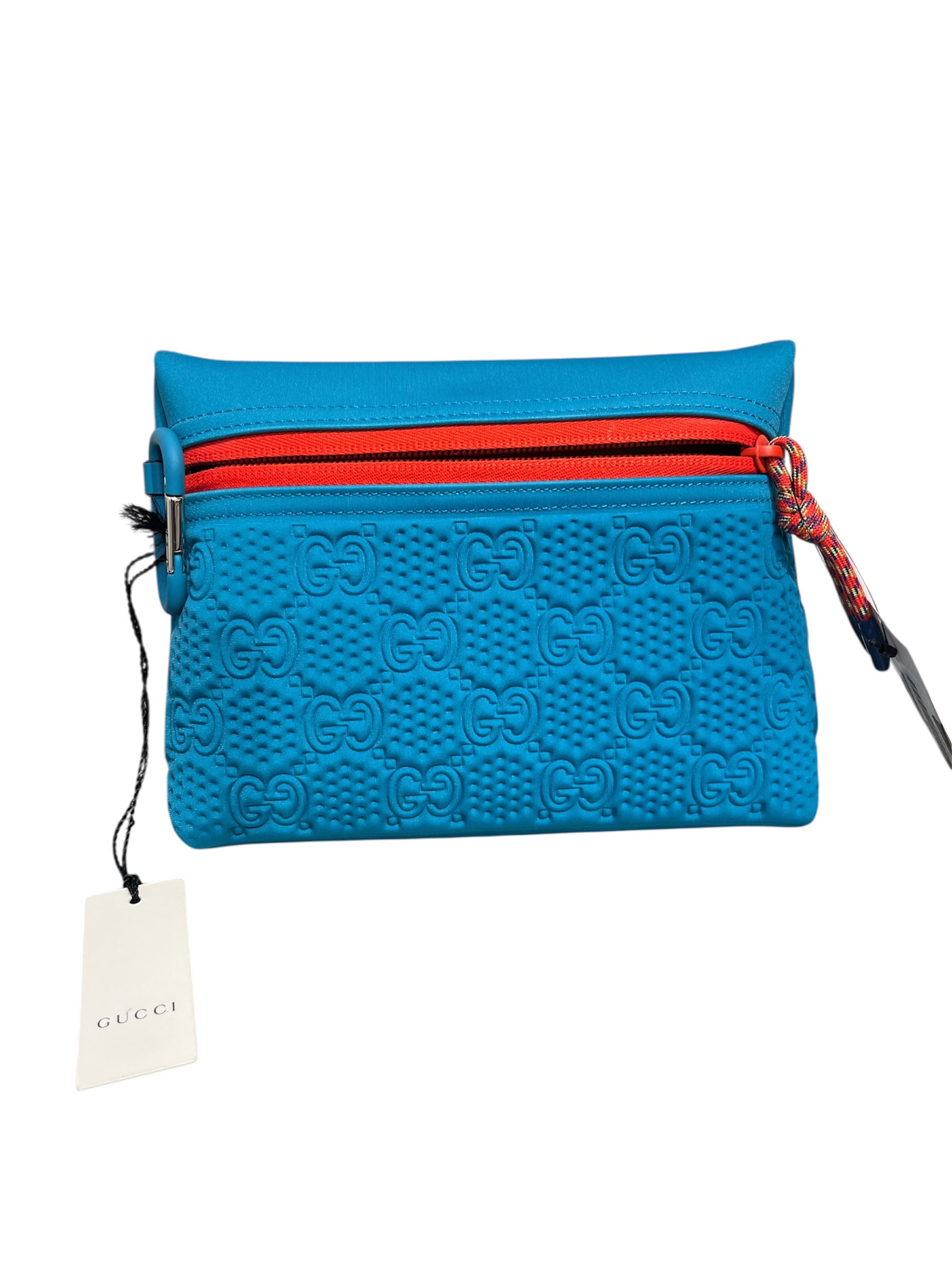 GUCCI/Pouch/Monogram/BLU/SCUBA POUCH view 1