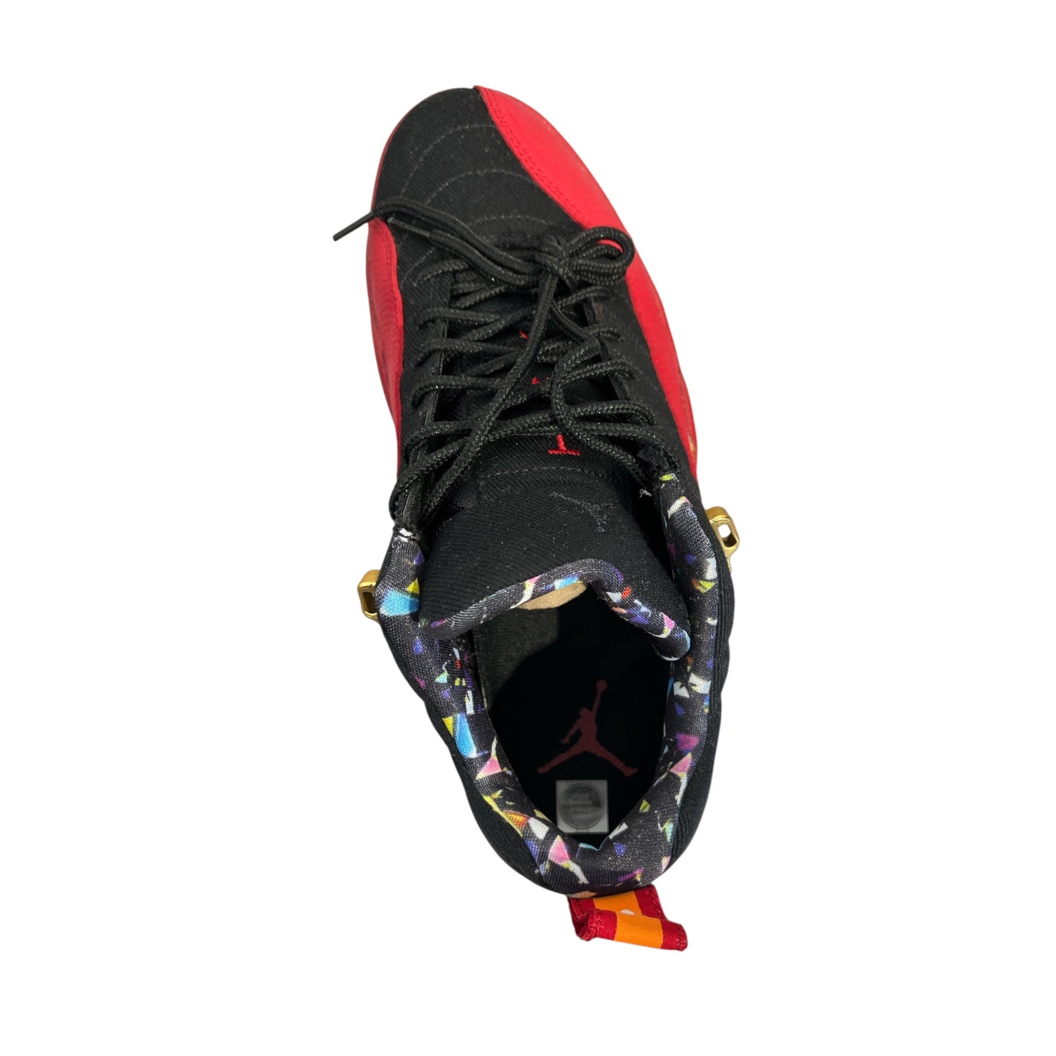 JORDAN BRAND/Low-Sneakers/US 8.5/Leather/RED/SE SUPER BOWL view 5