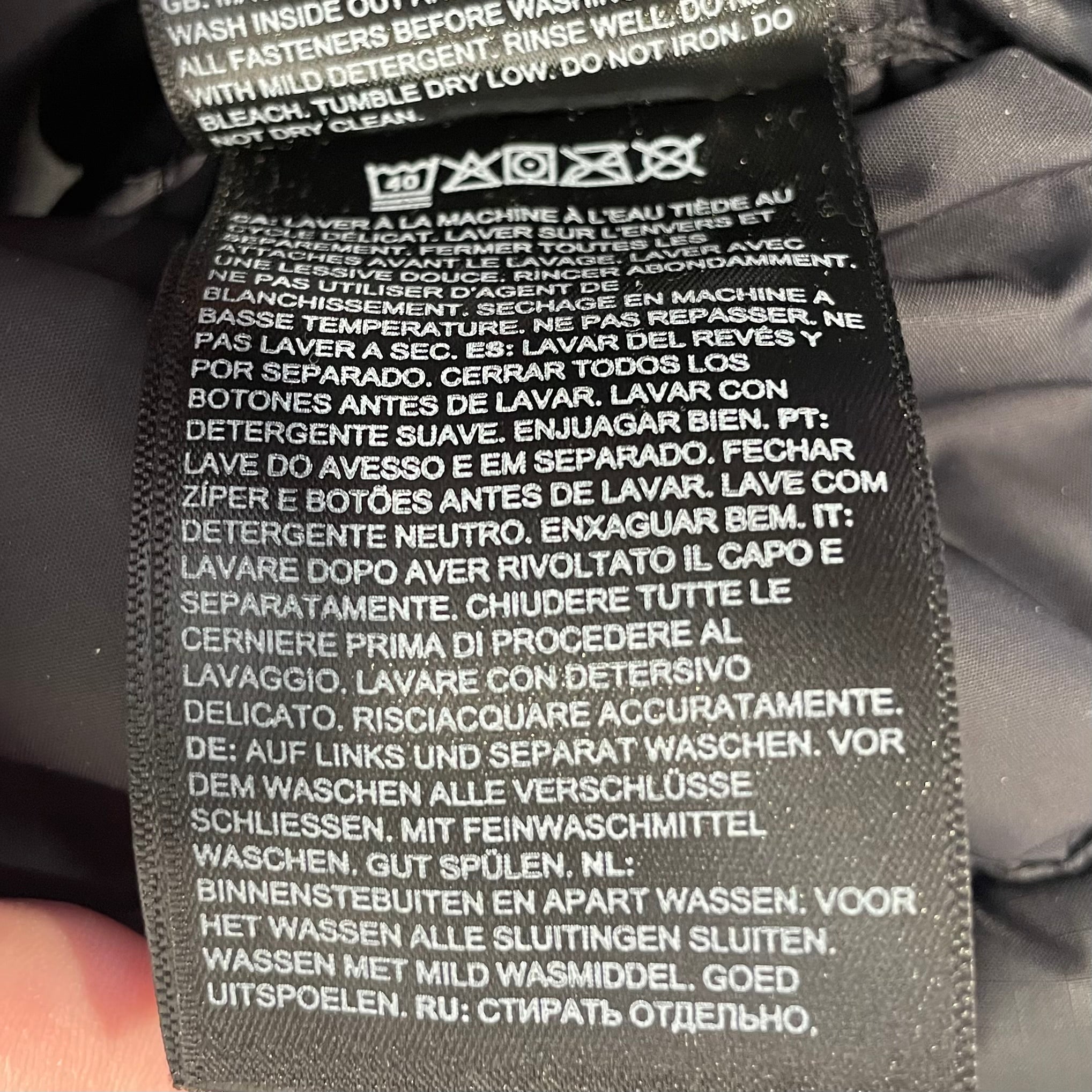 THE NORTH FACE/Coat/M/Nylon/BLK/700 view 4