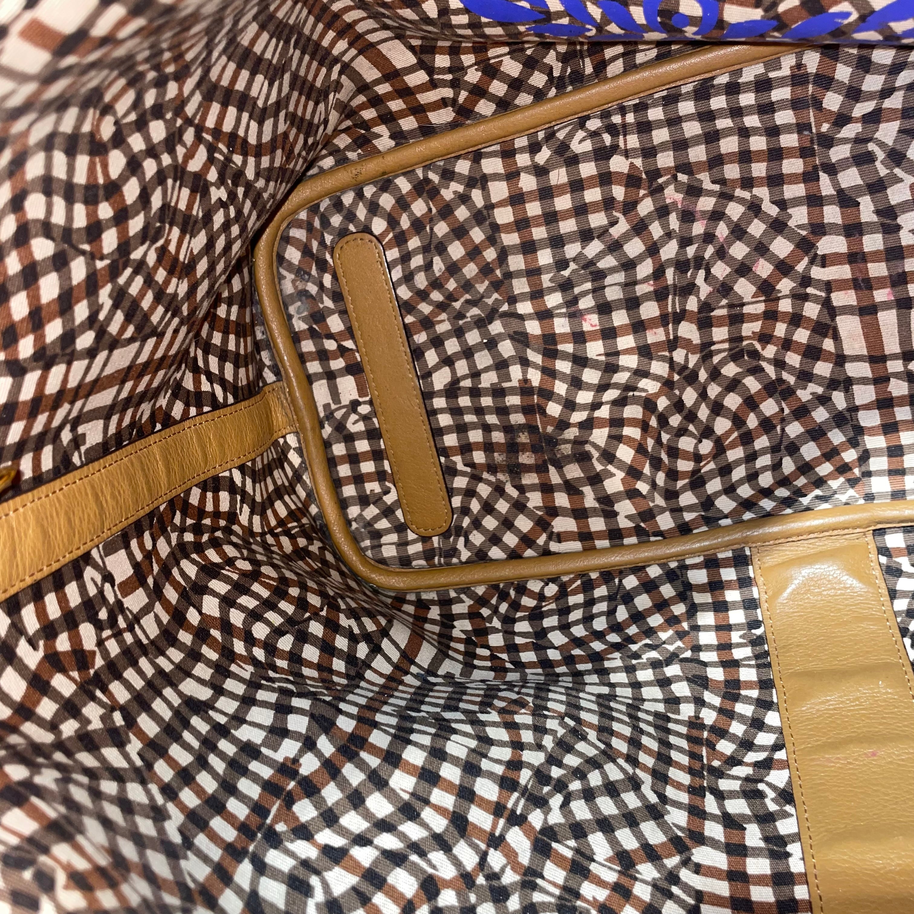 MCM/Tote Bag/Monogram/Leather/BRW/ view 3